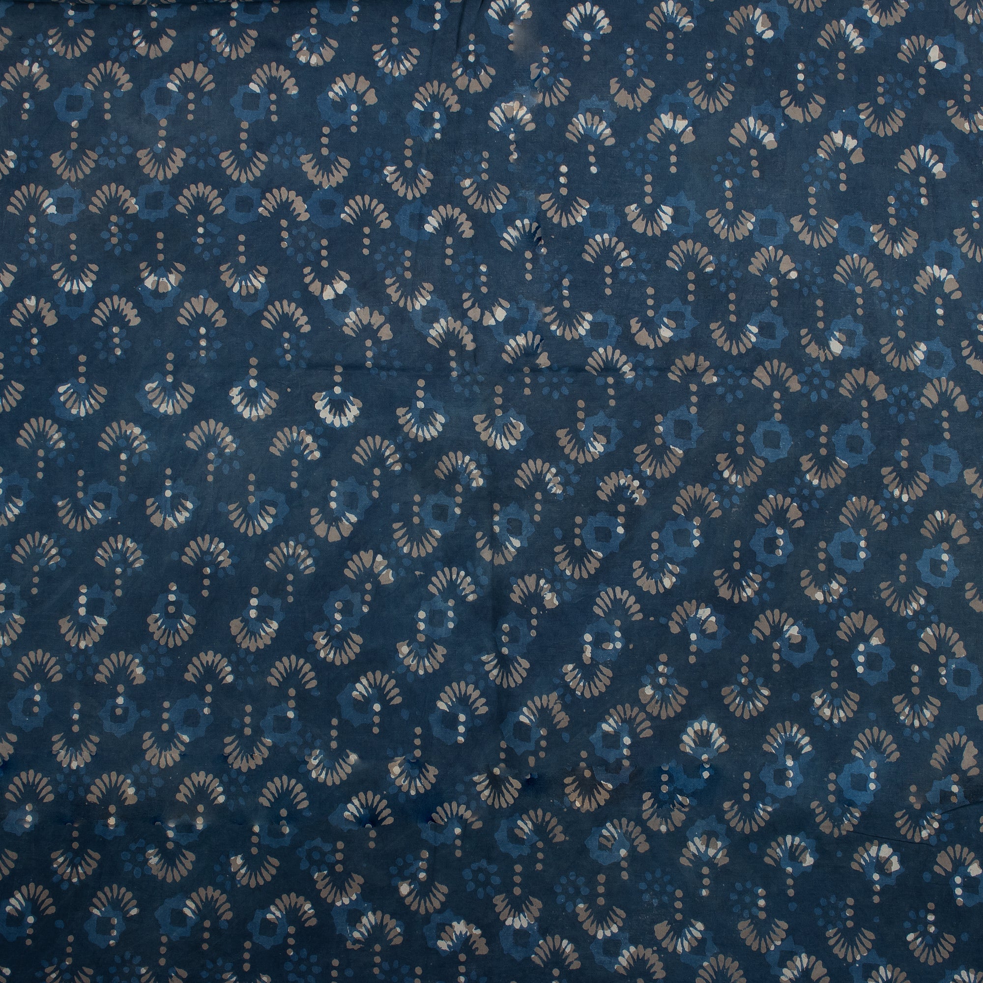 Indigo Soft Organic Cotton Fabric By The Yard
