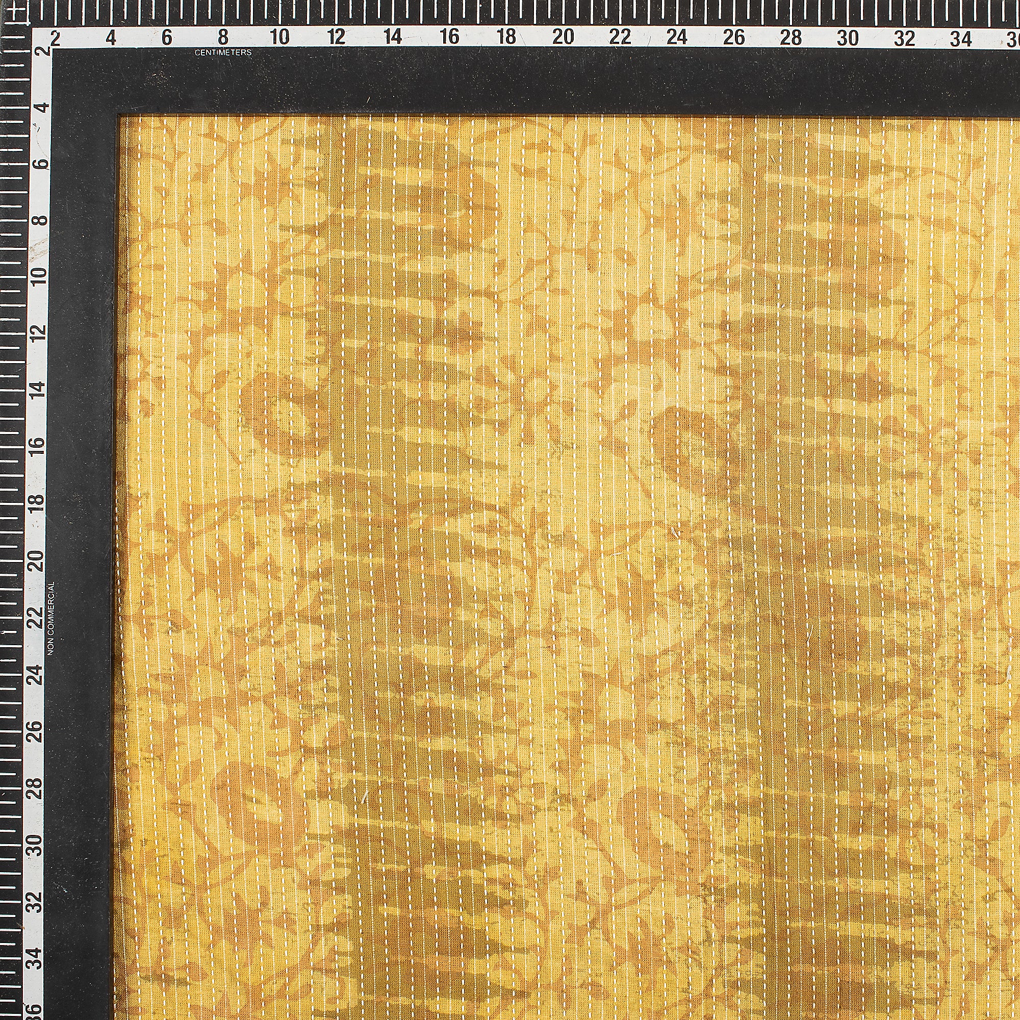 Kantha Pure Cotton Hand Block Printed Fabric
