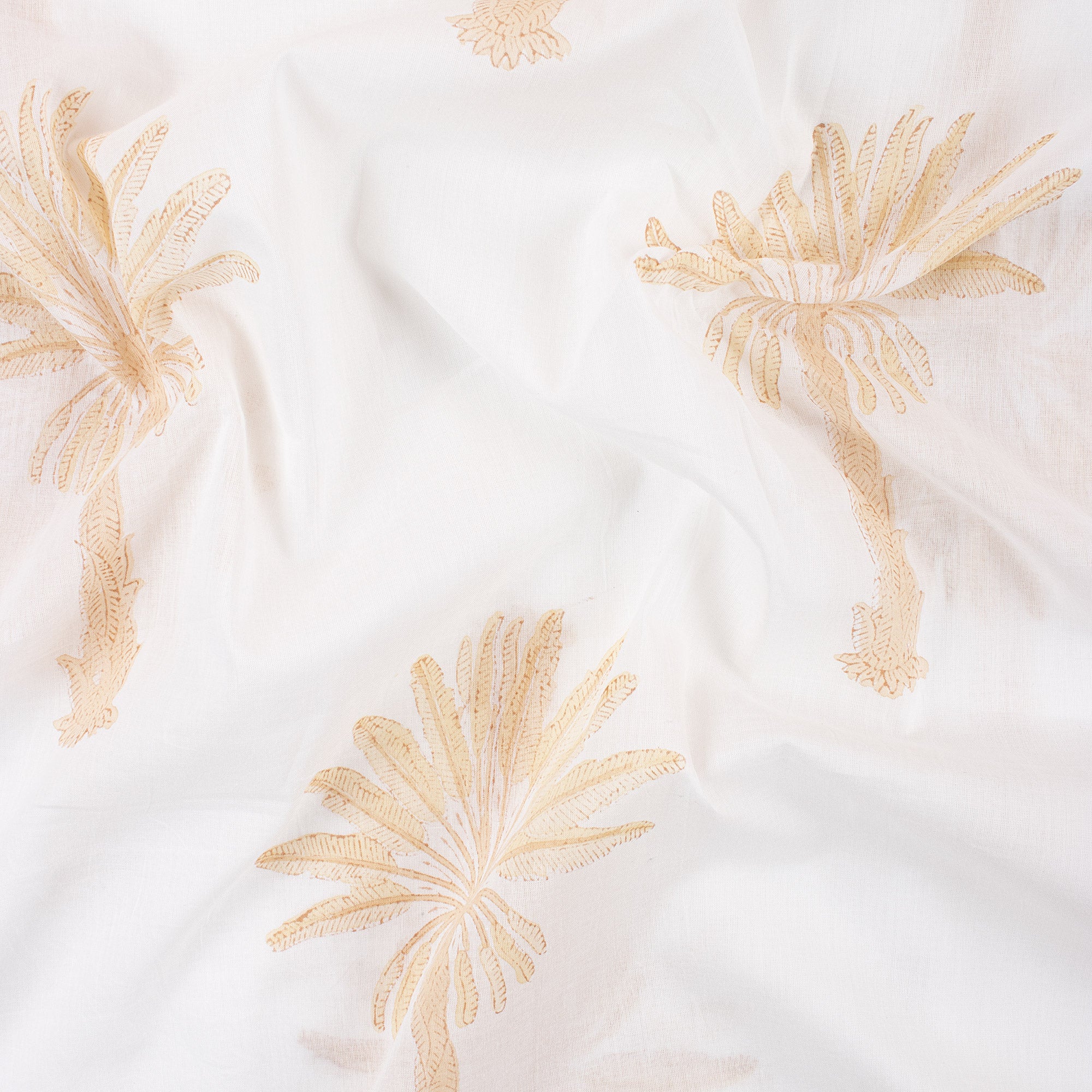 Light Pink Indian Block Print Fabric