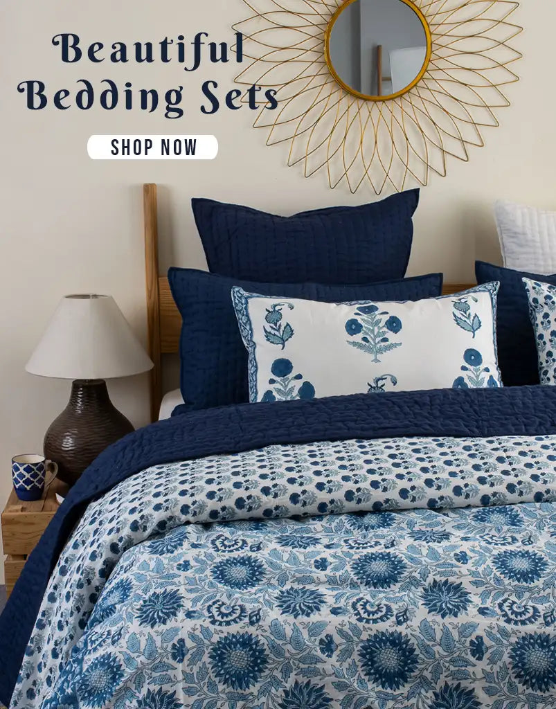 Hand Block Printed Bedding Sets