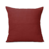 Maroon organic Cotton Waffle Cushion Cover For Couch