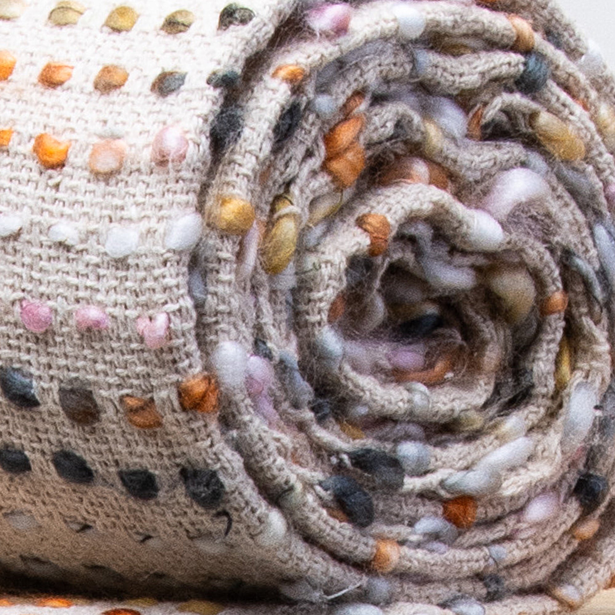 Modern Reversible Cotton Woven Blanket For Sofa, Bed, Outers