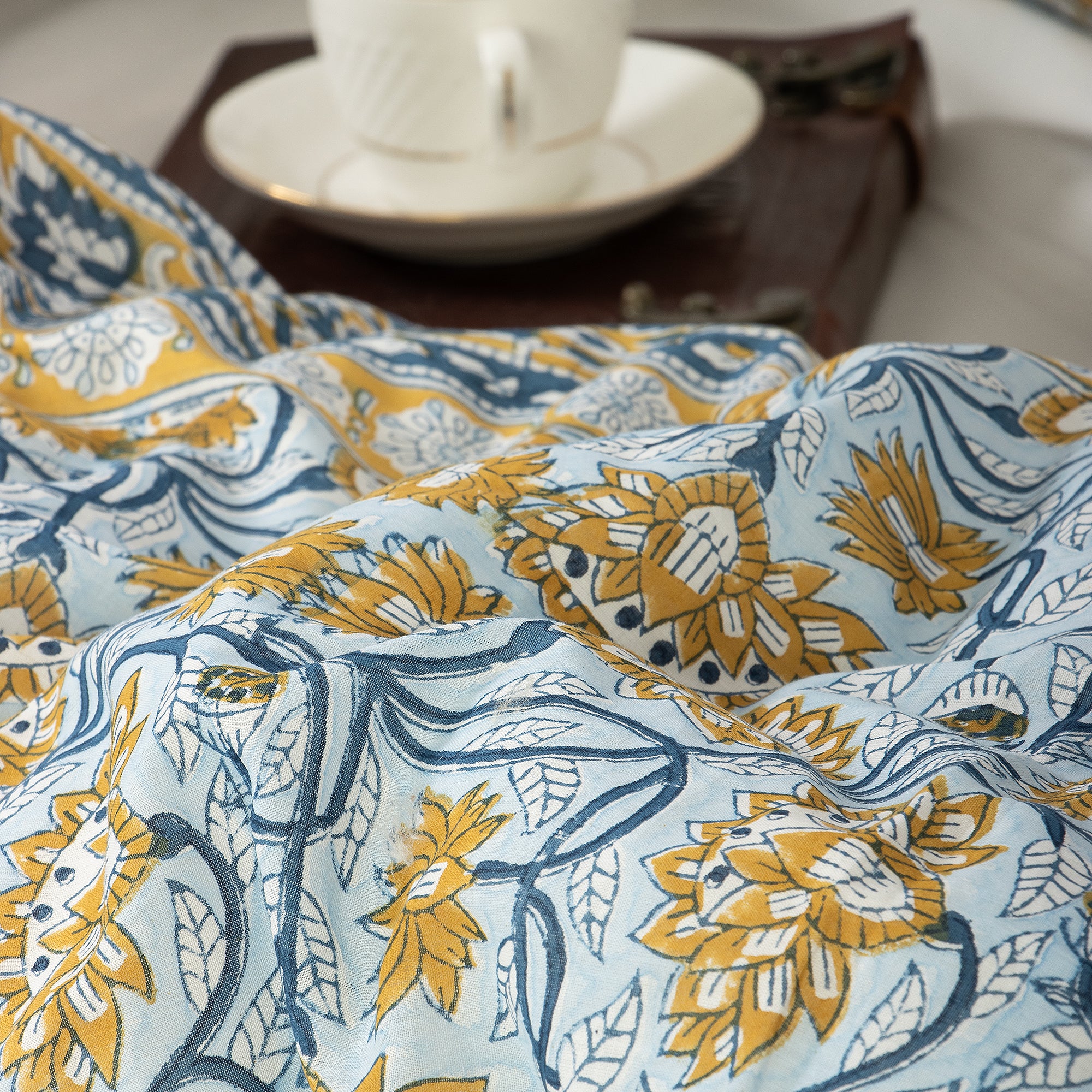 Multicolor Floral Indian Reversibel Cotton Duvet Cover