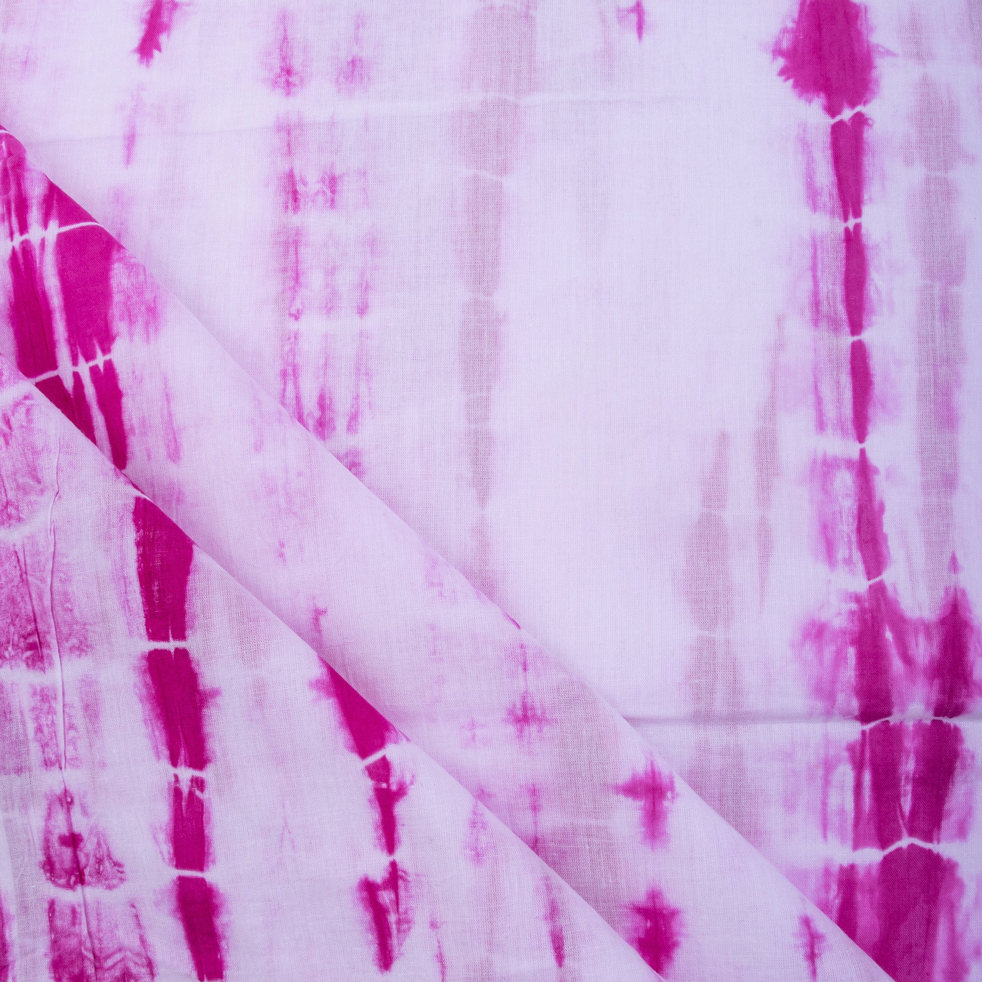 Multiused Pink Tie Dye Shibori Fabric