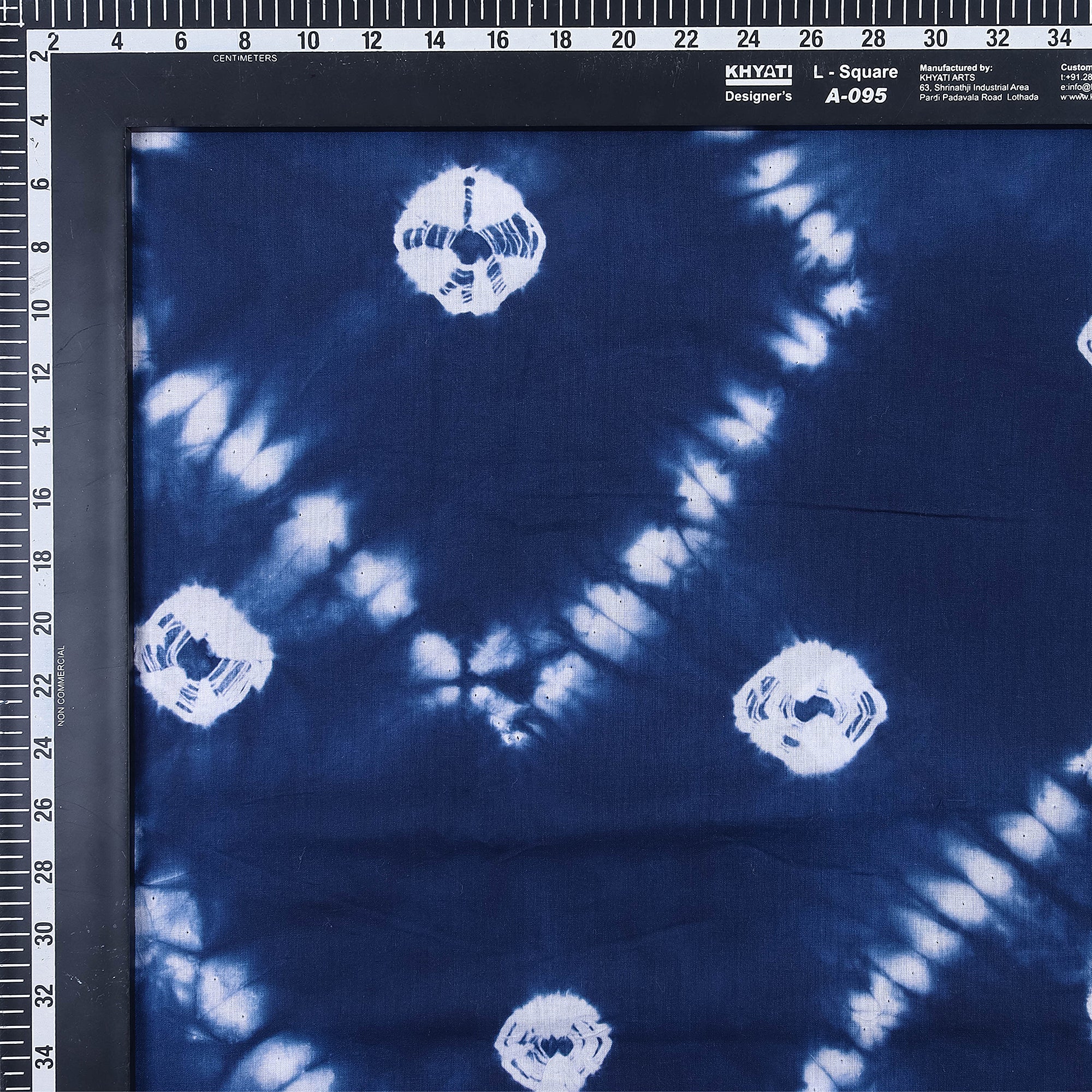 Natural Handmade Shibori Tie Dye Fabric