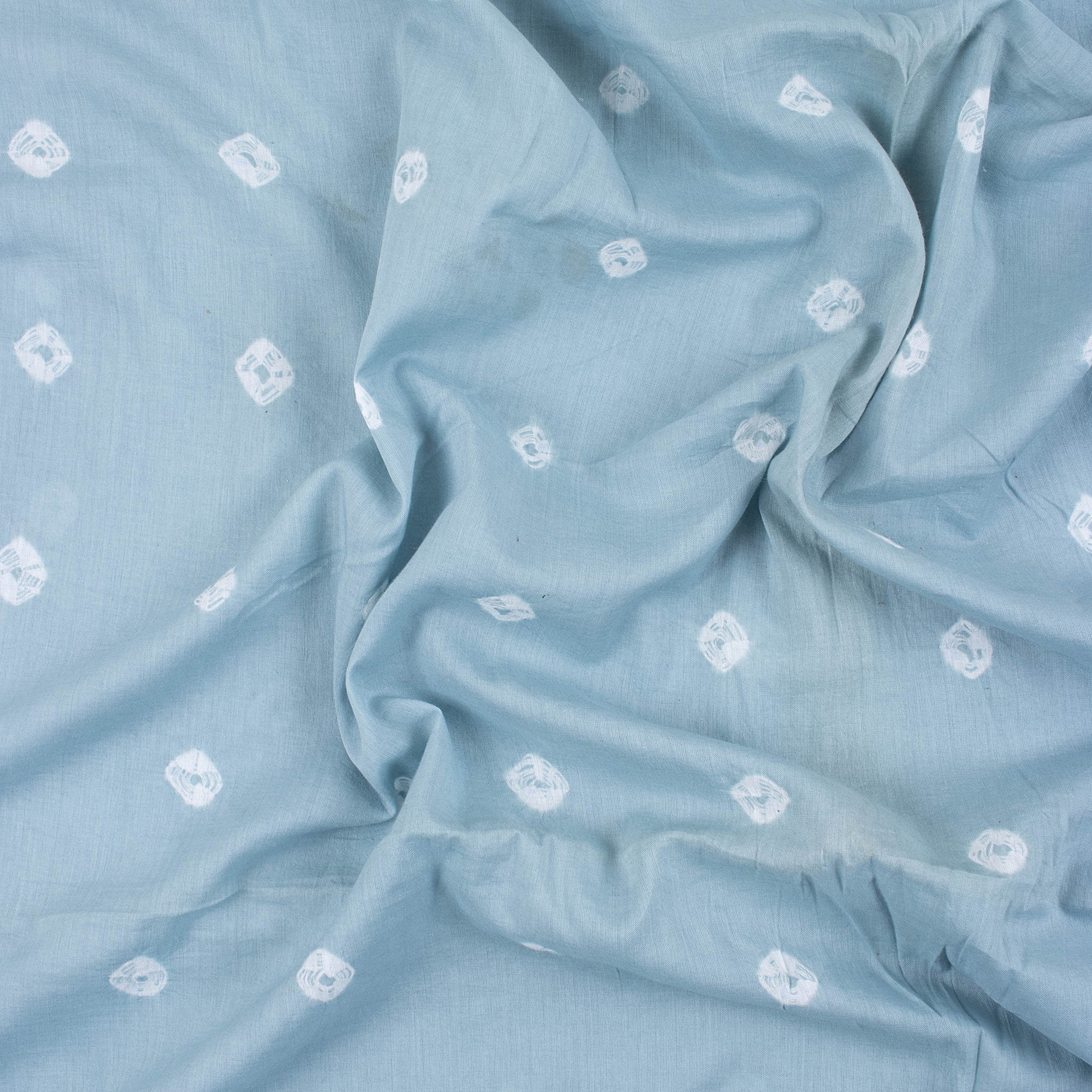 New Natural Dyed Shibori Tie Dye Fabric