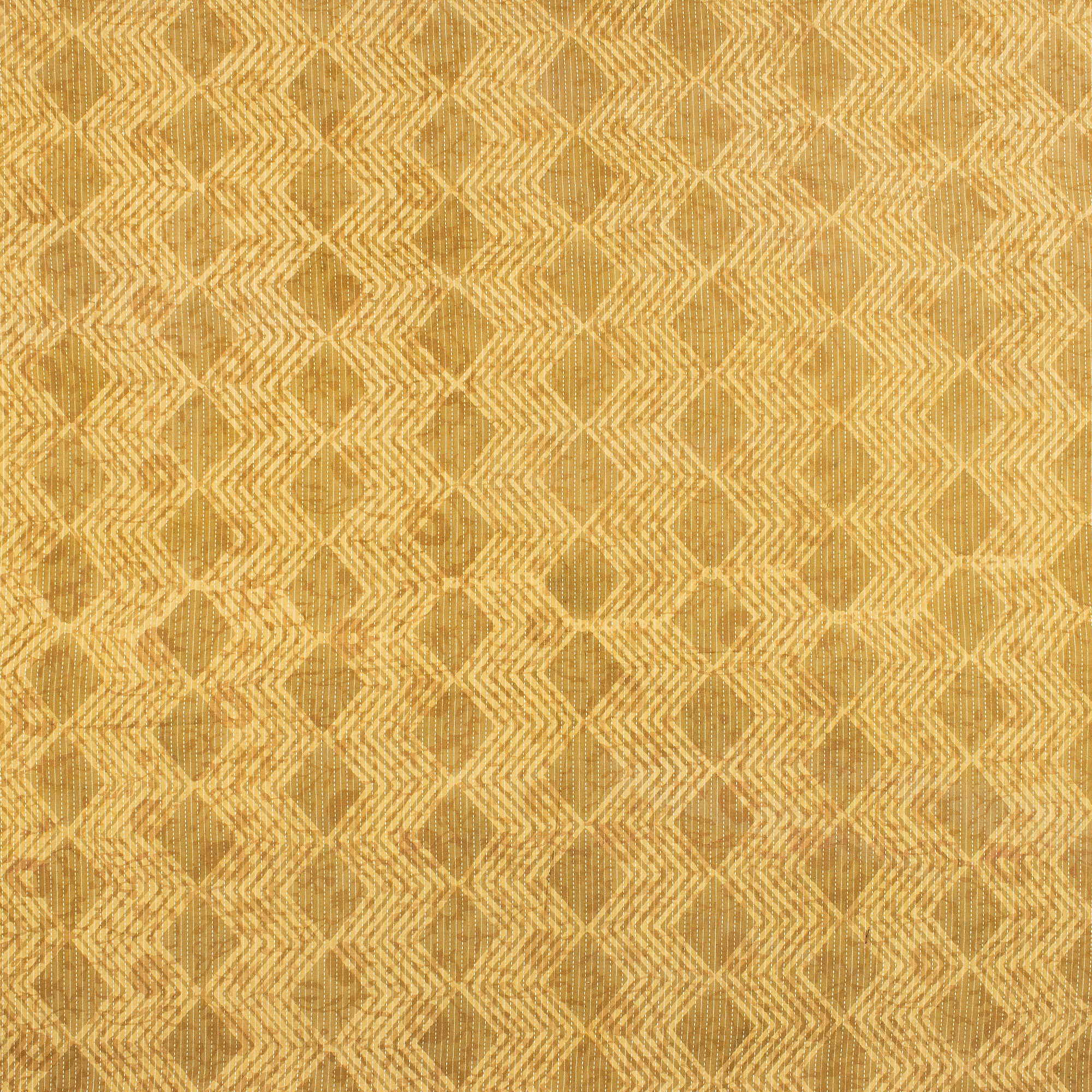 New Pure Cotton Dabu Hand Block Printed Kantha Fabric