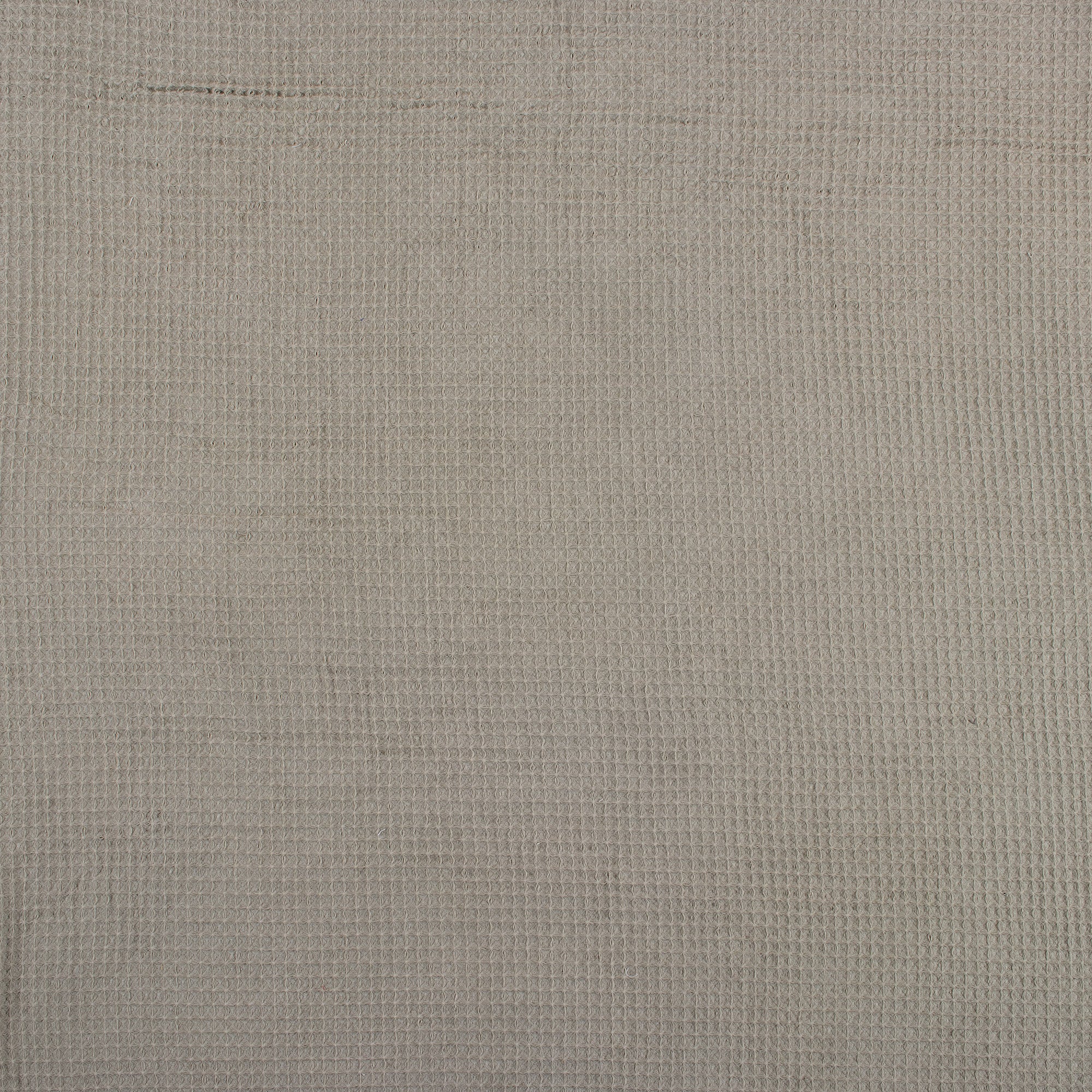 Open Weave Chunky Plain Waffle Material Fabric