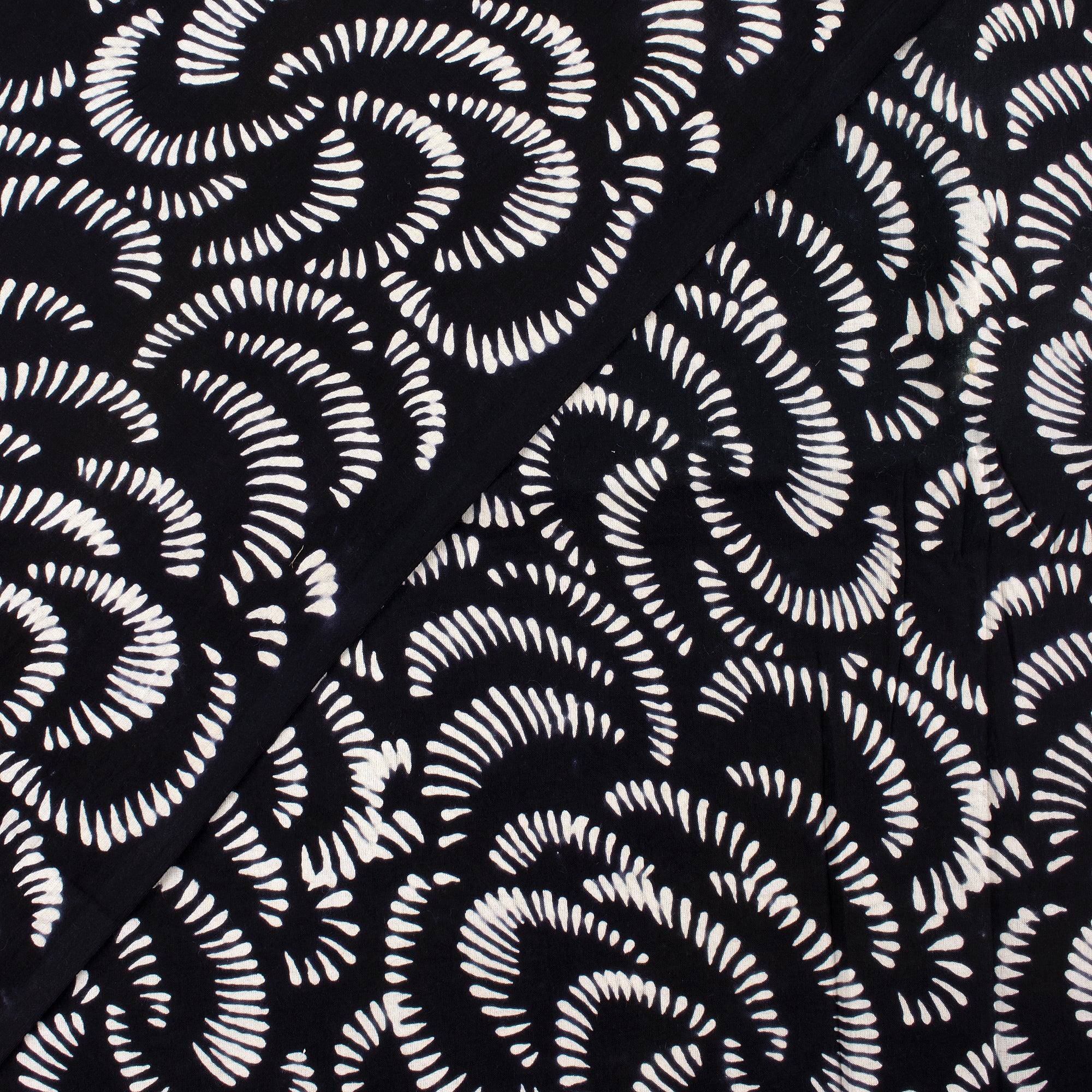 Organic Cotton Black and White Fabric