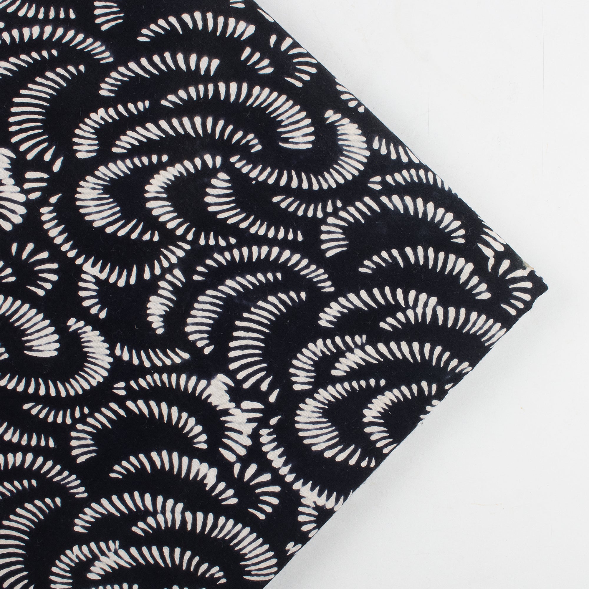 Organic Cotton Black and White Fabric