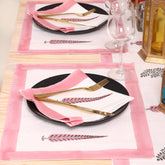 Organic Cotton Hand Block Printed Christmas Table Runner