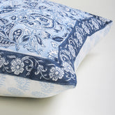 Handmade Flower Printed Cotton Pillow Case