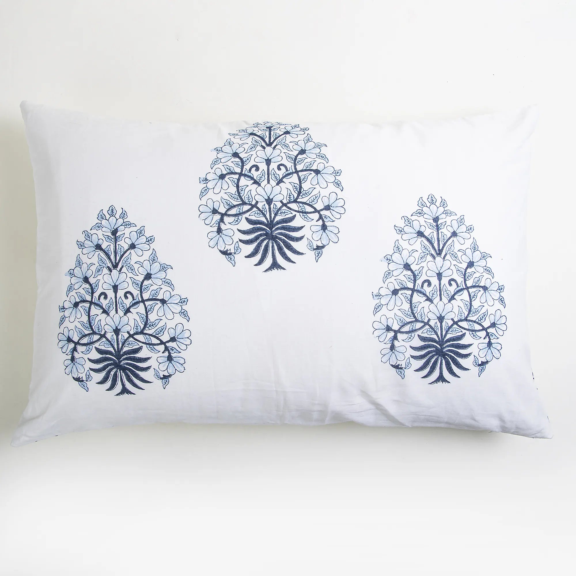 Hand Block Print Pure Cotton Pillow Cover