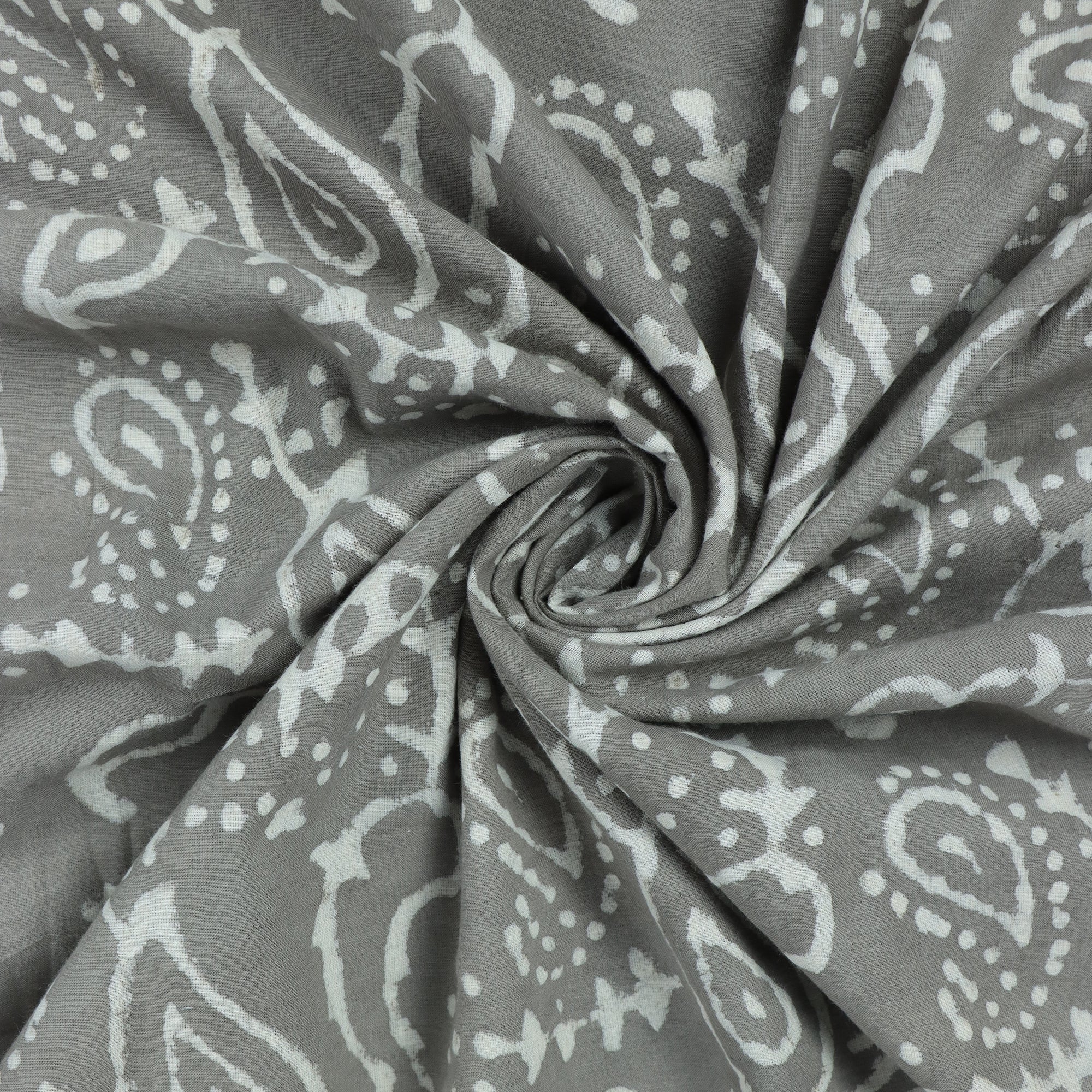 Paisley Indian Kashish Hand Block Print Fabric