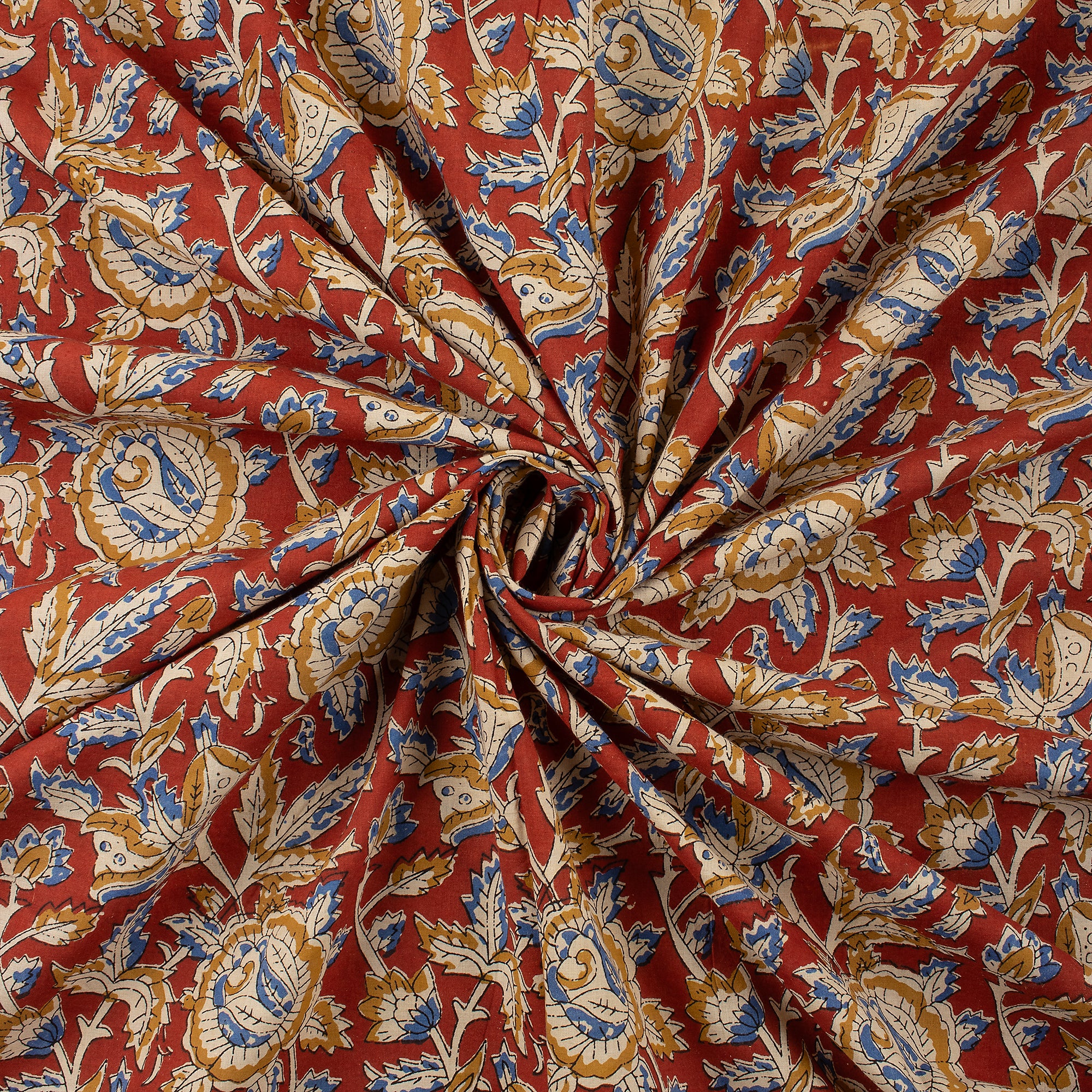 Premium Bagru Hand Block Printed Cotton Fabric