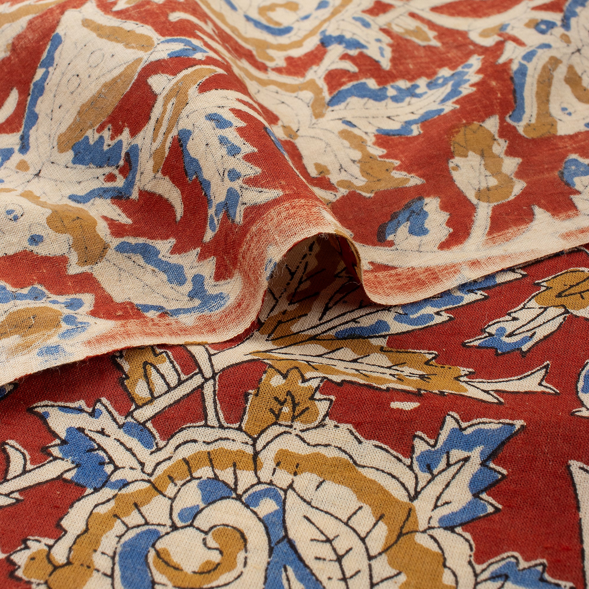Premium Bagru Hand Block Printed Cotton Fabric