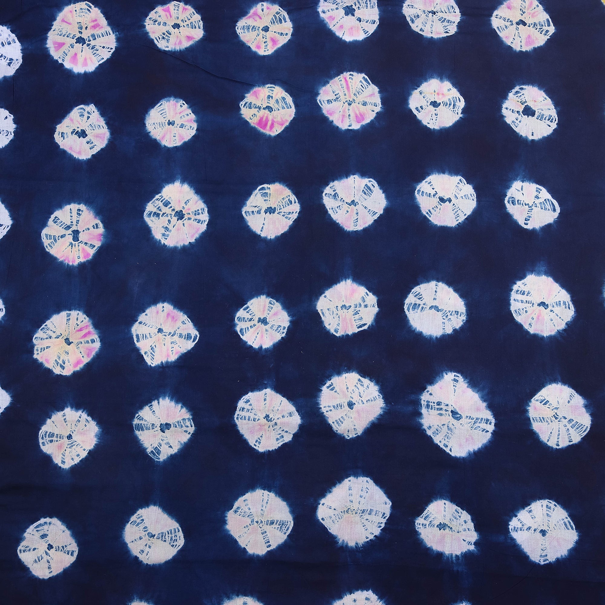 Premium Blue Tie Dye Shibori Fabric