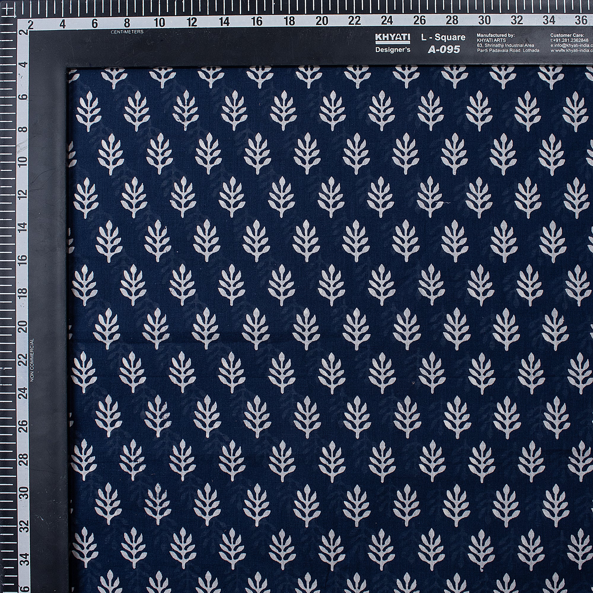 Premium Booti Floral Organic Natural Cotton Fabric
