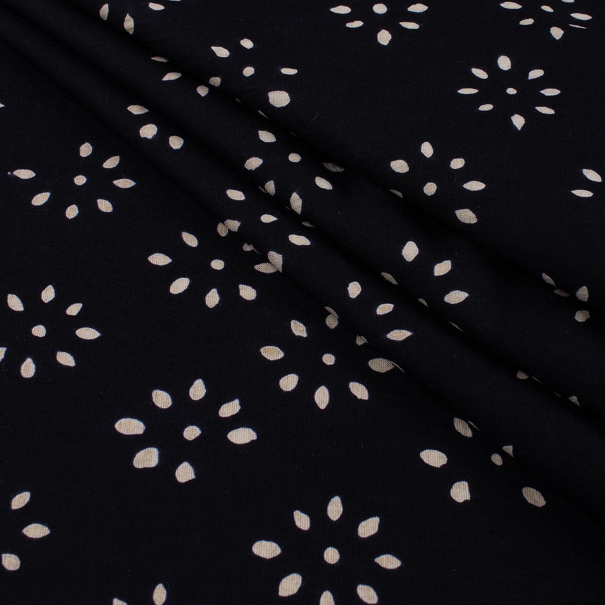 Premium Cotton Black and White Ourtdoor Fabric