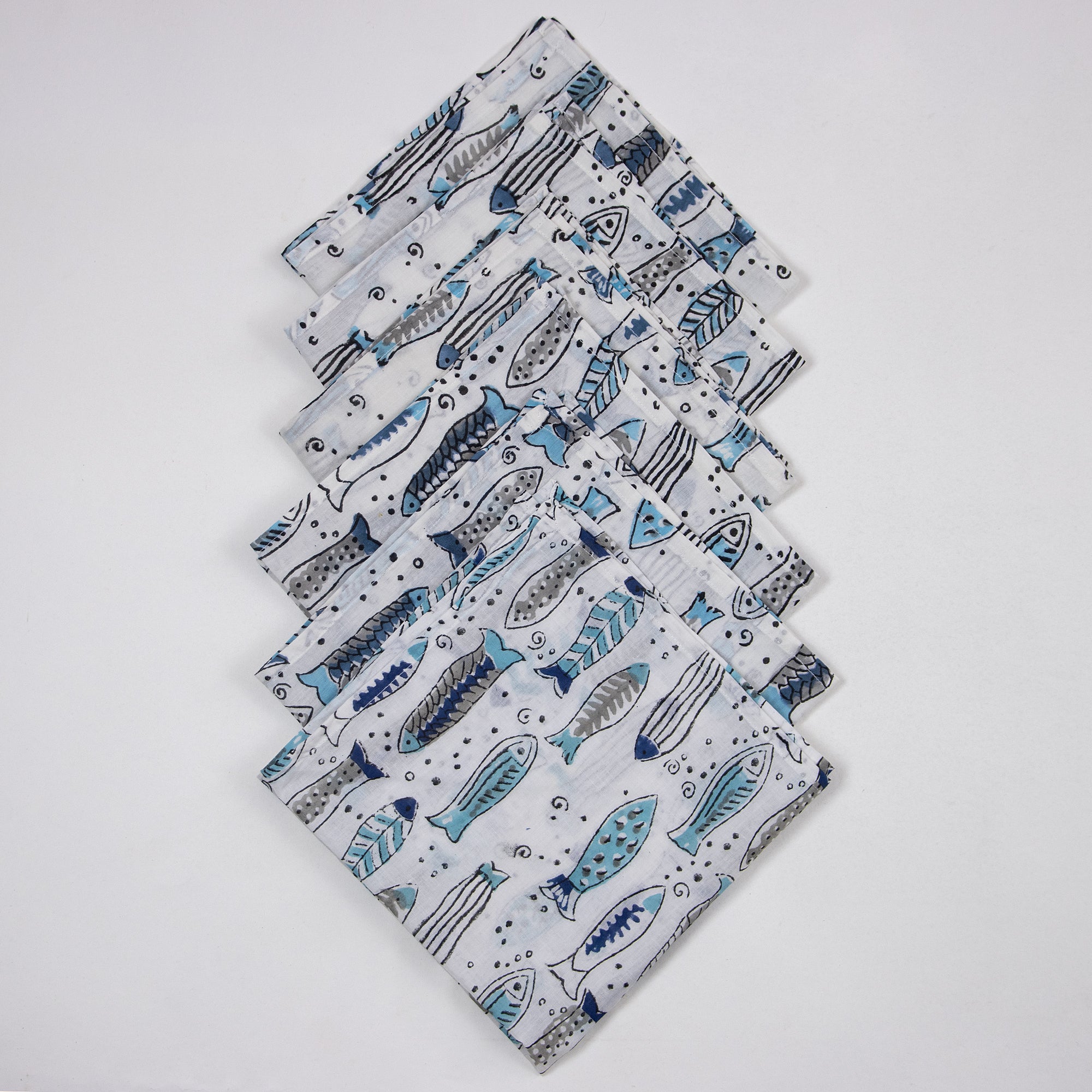 Premium Cotton Hand Block Printed Dining Table Napkin