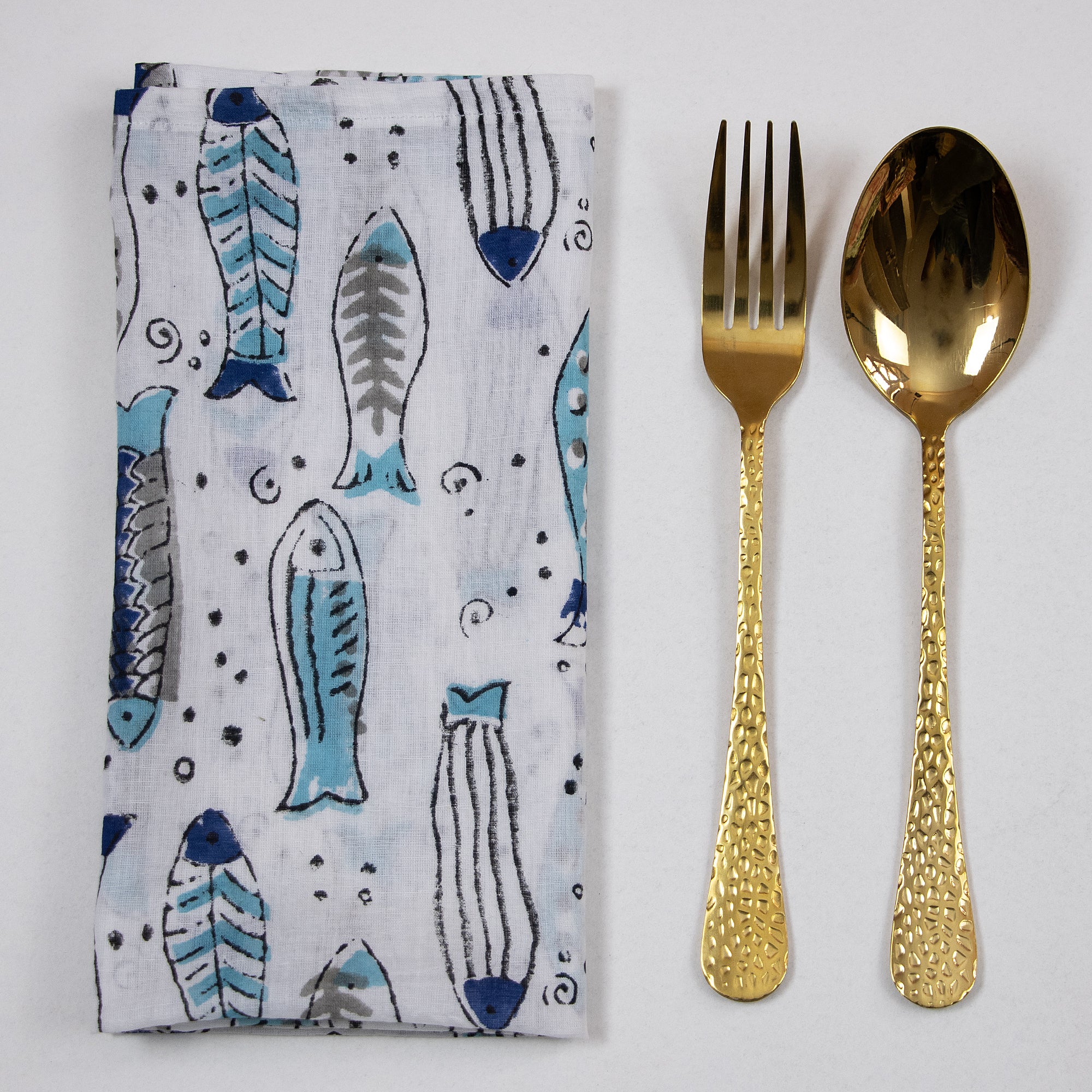 Premium Cotton Hand Block Printed Dining Table Napkin