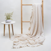 Premium Handmade Knit Throw Blanket for Travelling