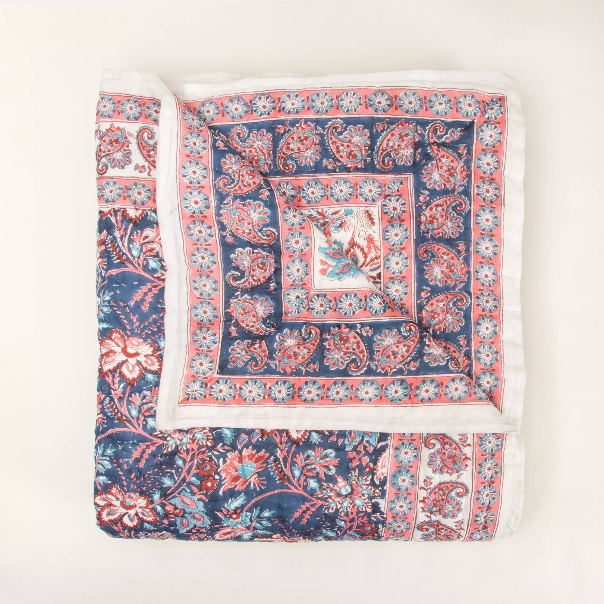 Premium Indian Jaipur Cotton Quilt for Winter