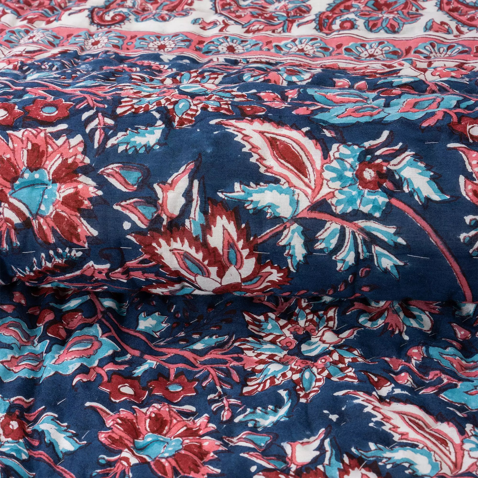 Premium Indian Jaipur Cotton Quilt for Winter