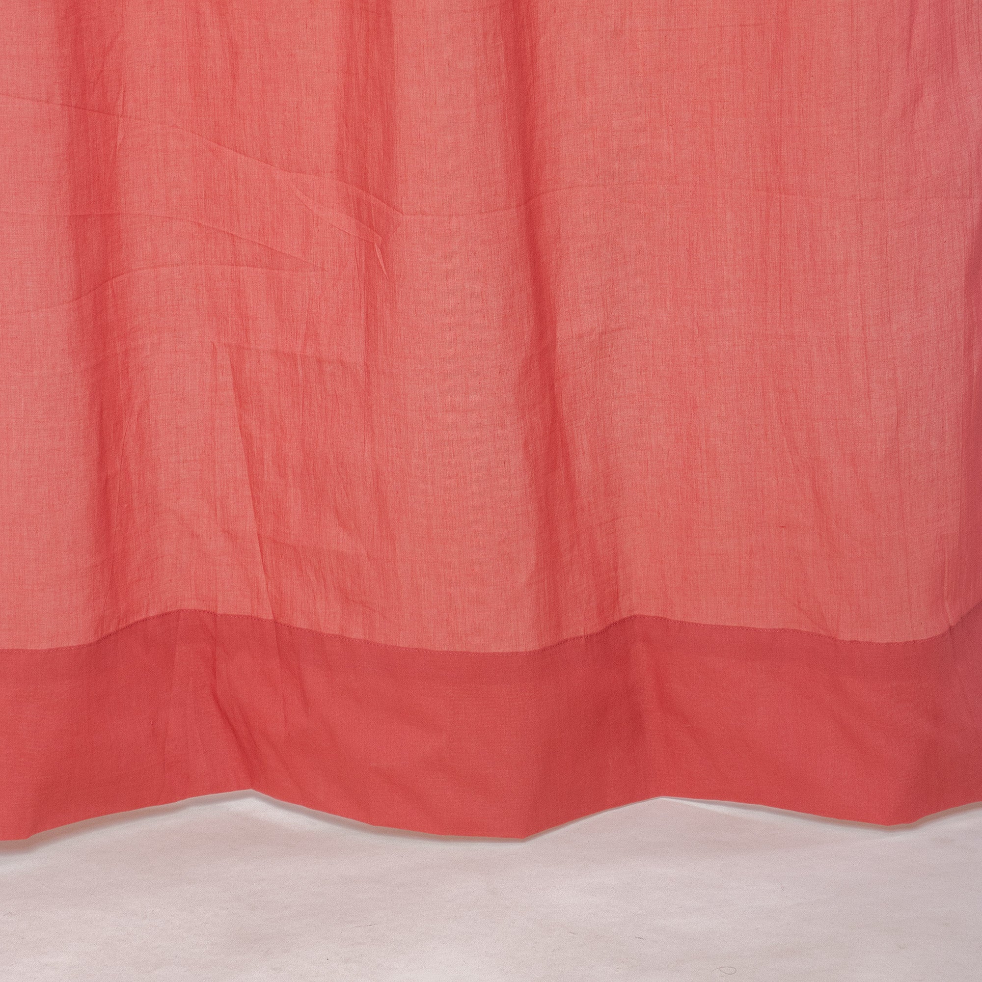 Premium Rosy Pink 100% Cotton Curtains