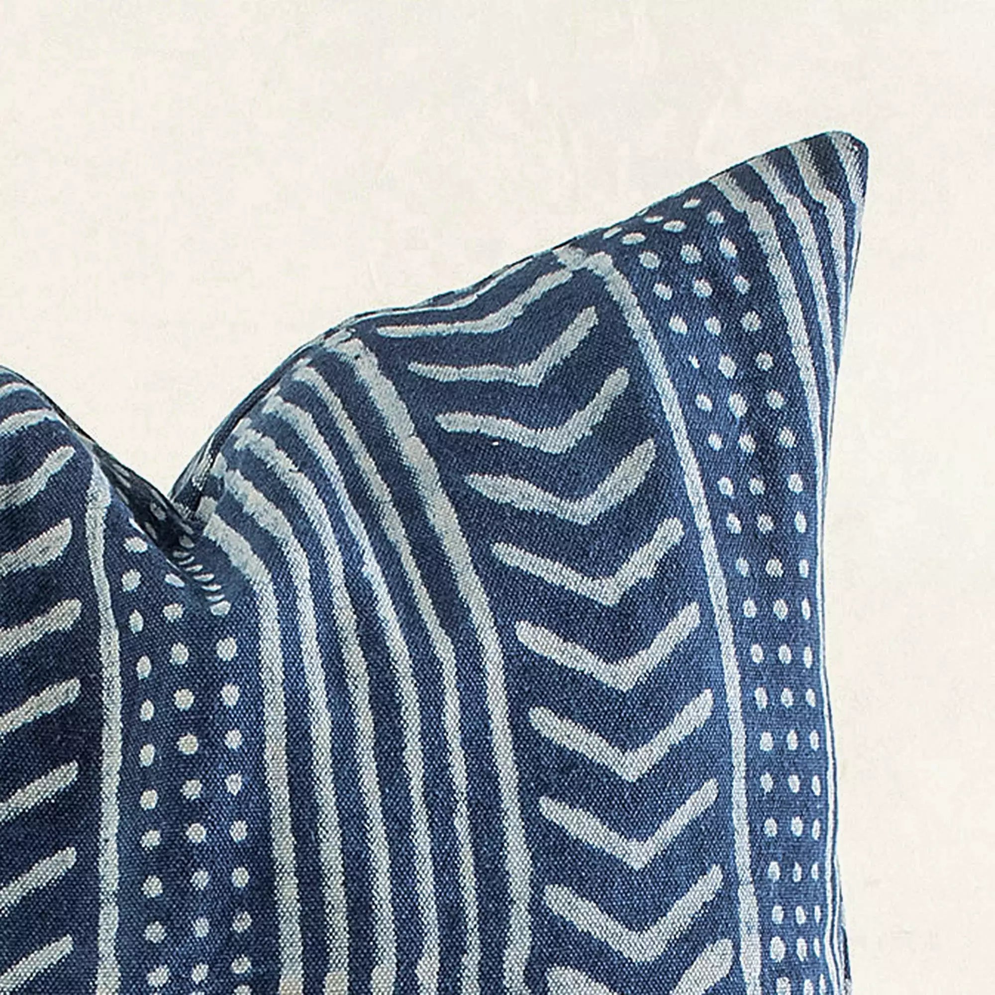 Pure Cotton Hand Block Printed Couch Canvas Cushion Cover