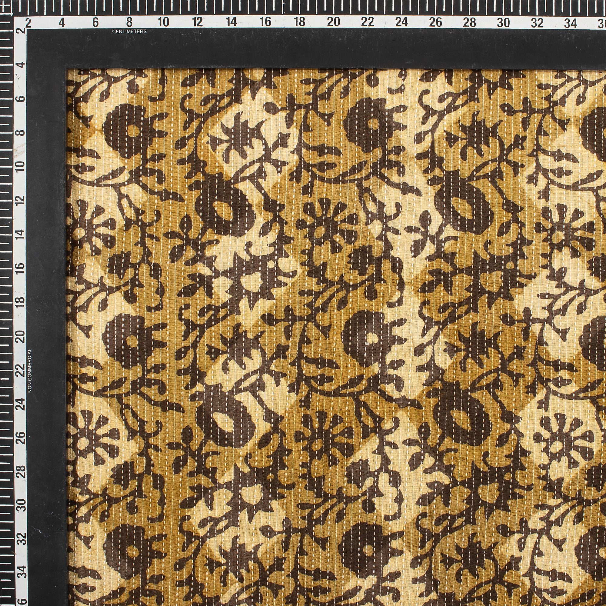 Pure Cotton Hand Printed Dabu Kantha Fabric