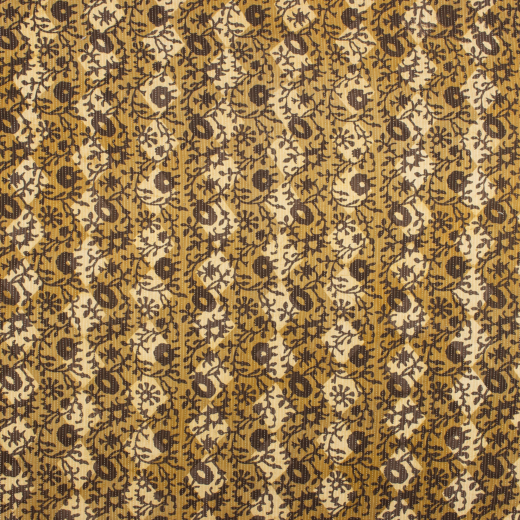 Pure Cotton Hand Printed Dabu Kantha Fabric