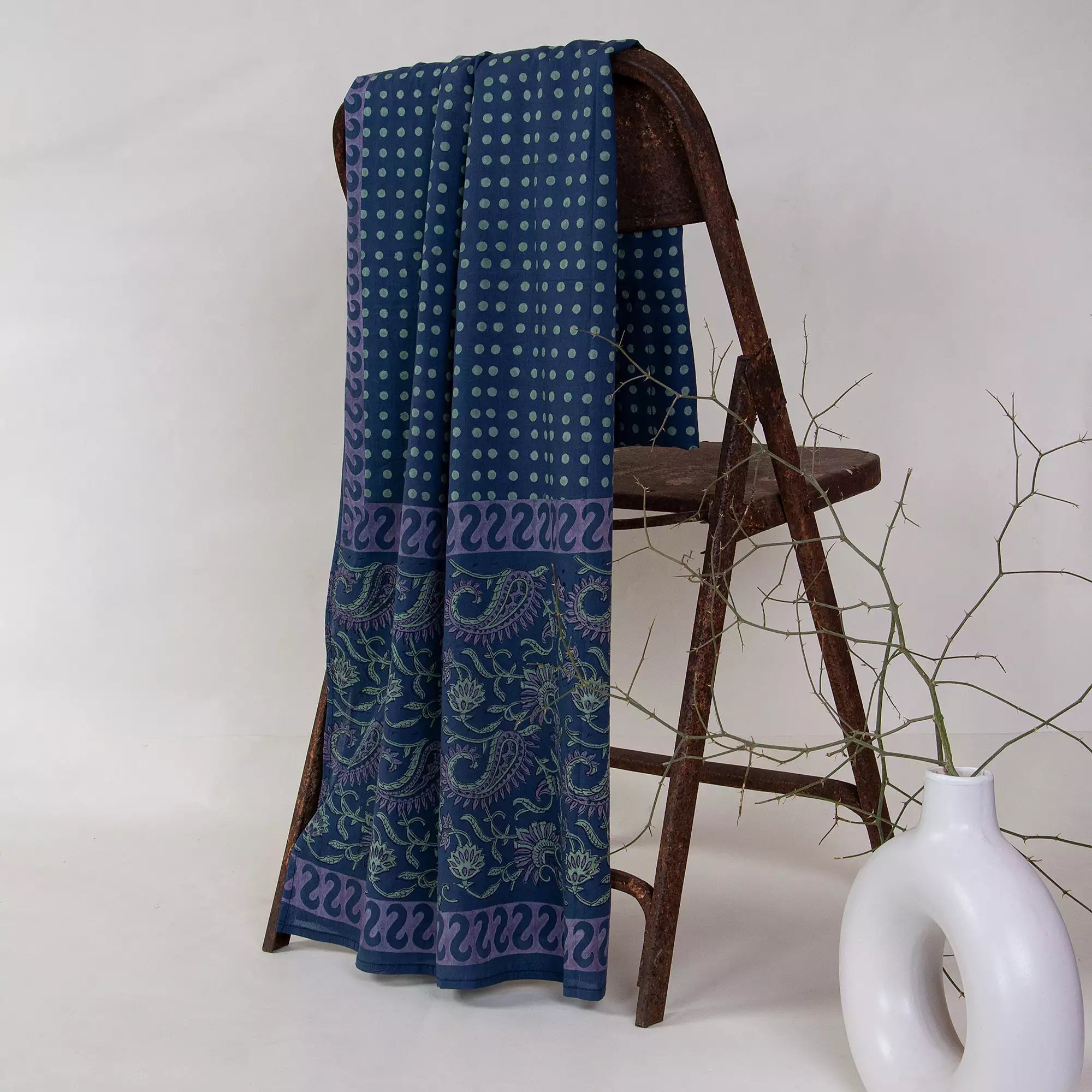 Pure Cotton Polkas Dots Women&