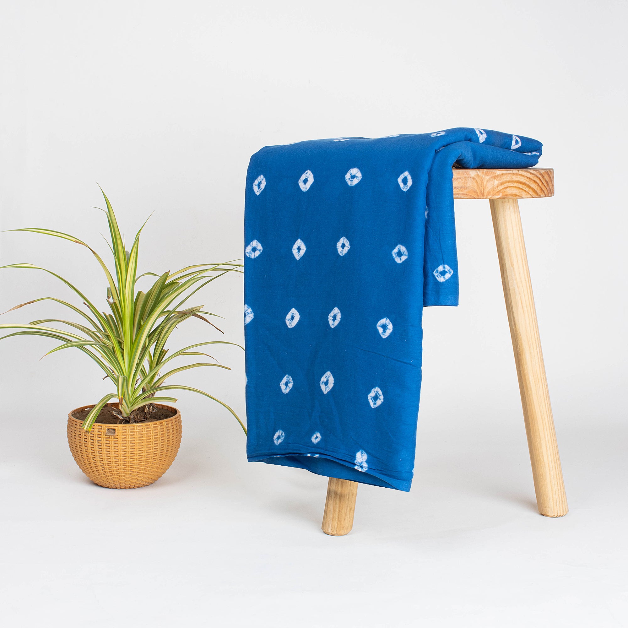 Pure Cotton Shibori Tie Dye fabric