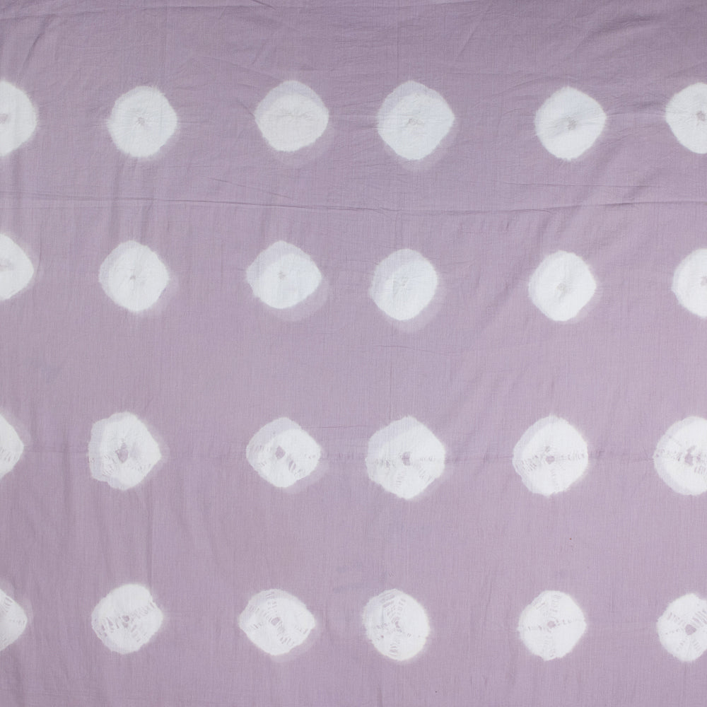 Purple Cotton Tie Dye Shibori Fabric