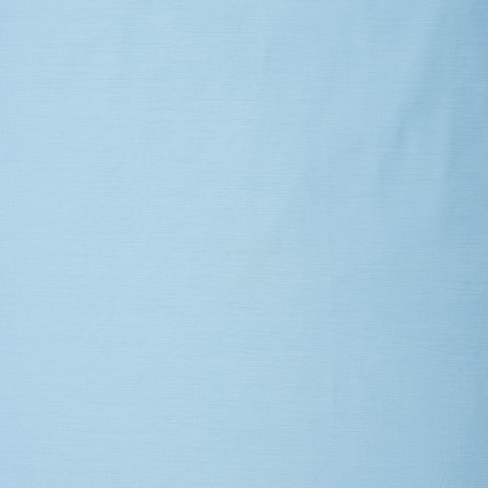 Solid Sky Blue Cotton Cambric Fabric