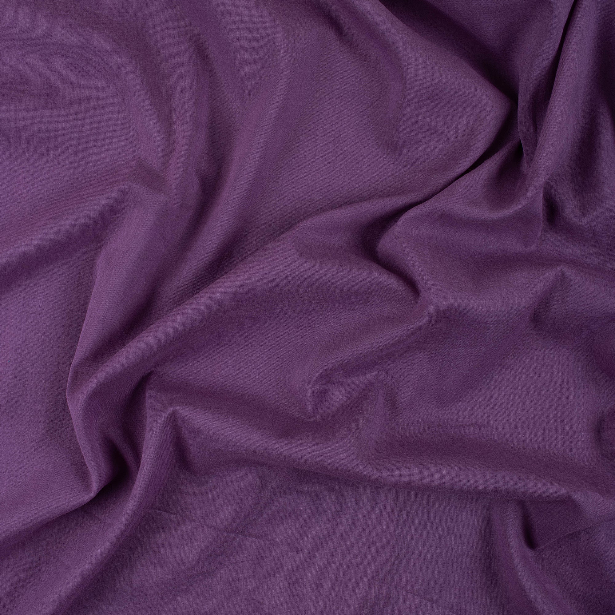 Solid Light Purple Cotton Plain Fabric