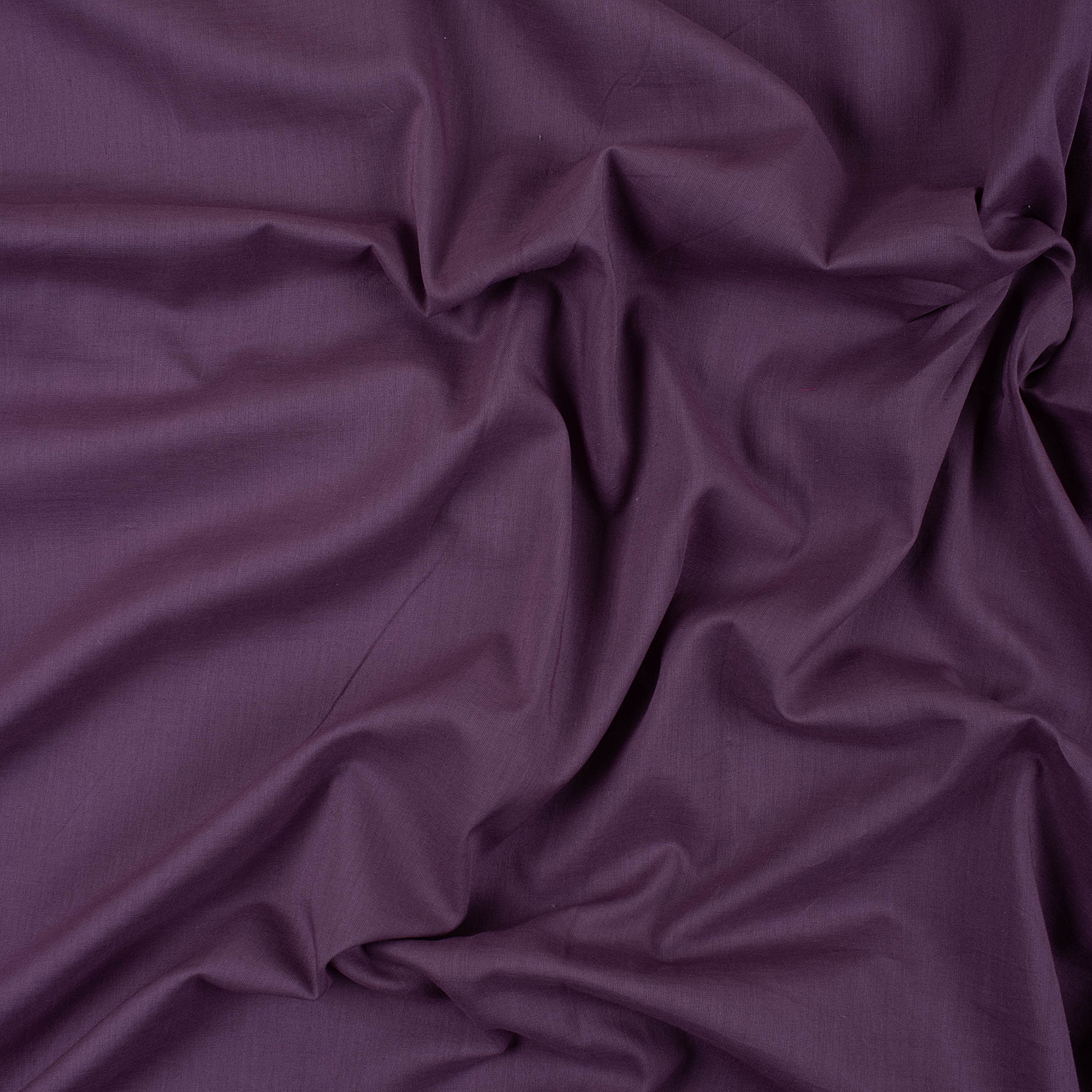 Premium Fabric in Purple Solid Soft Cotton