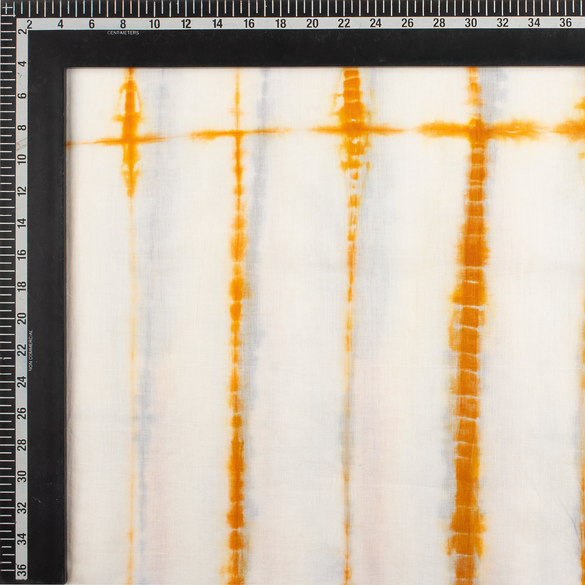 Multicolor Stripe Tie Dye Cotton Fabric