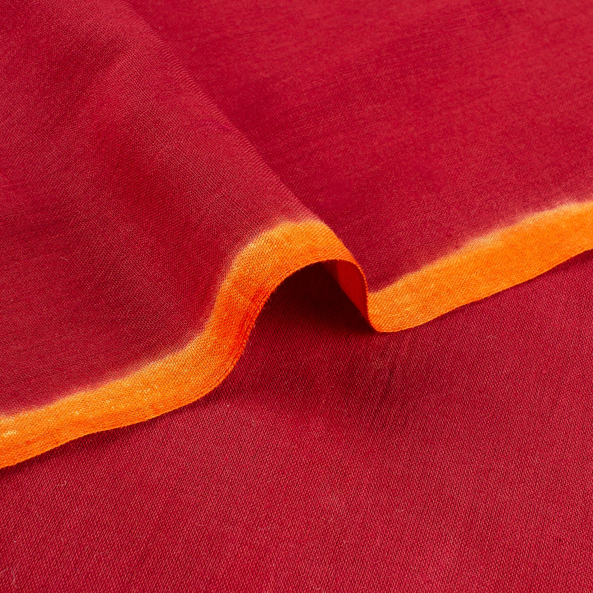 Beautiful Red Cotton Tie Dye Fabric