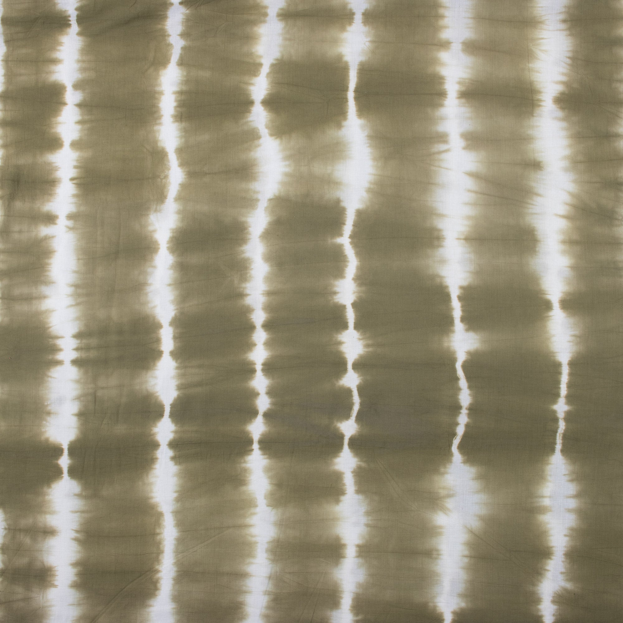 Green Tie and Dye Organic Cotton Fabric