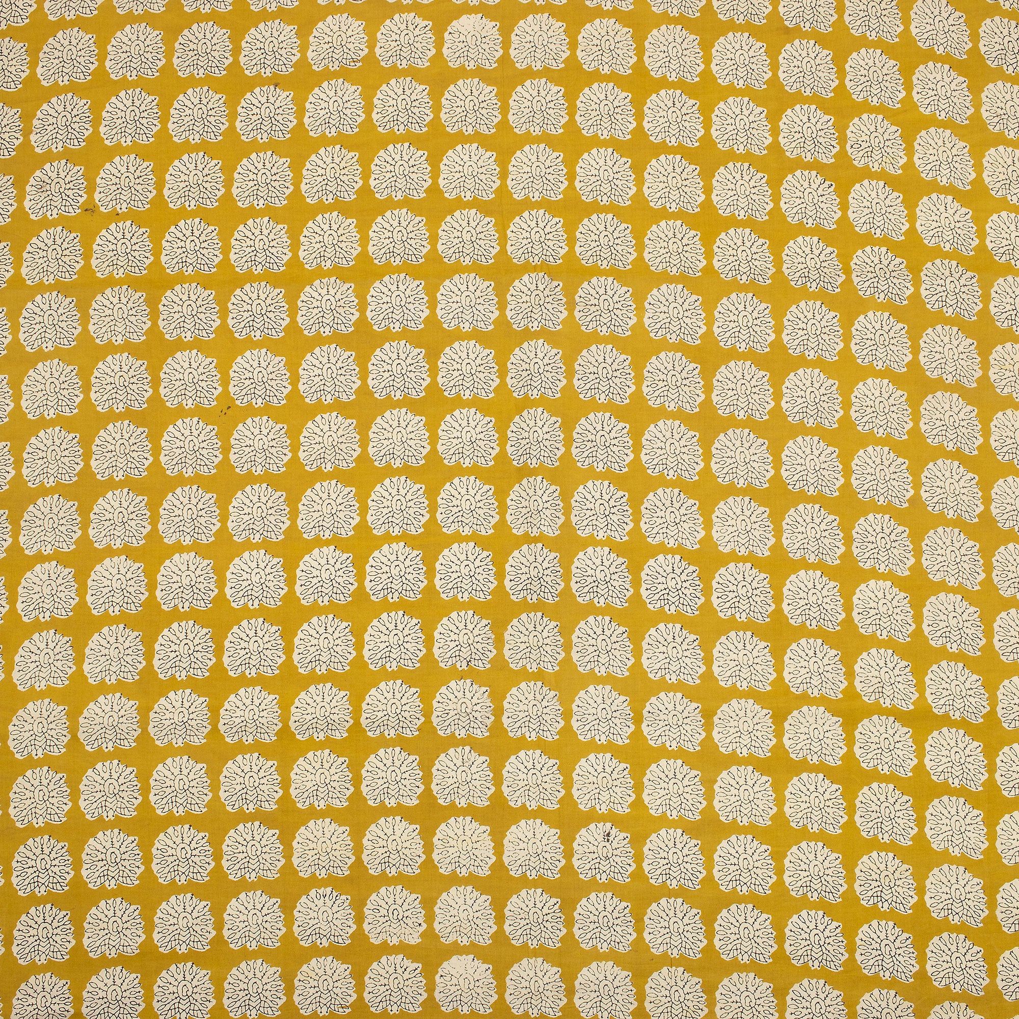 Online Peacock Hand Block Bagru Print Fabric