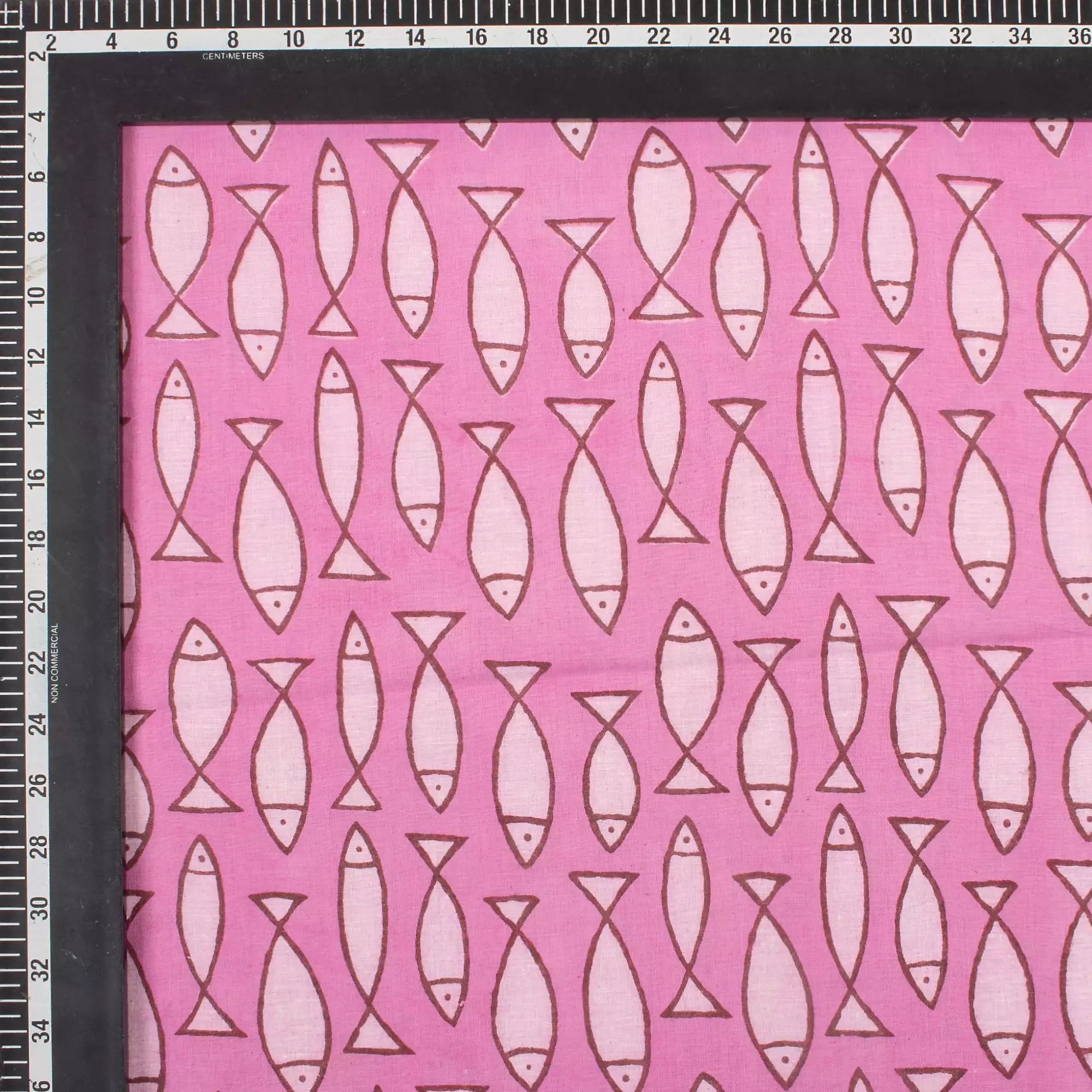 Premium Quality Fish Printed Bagru Fabric