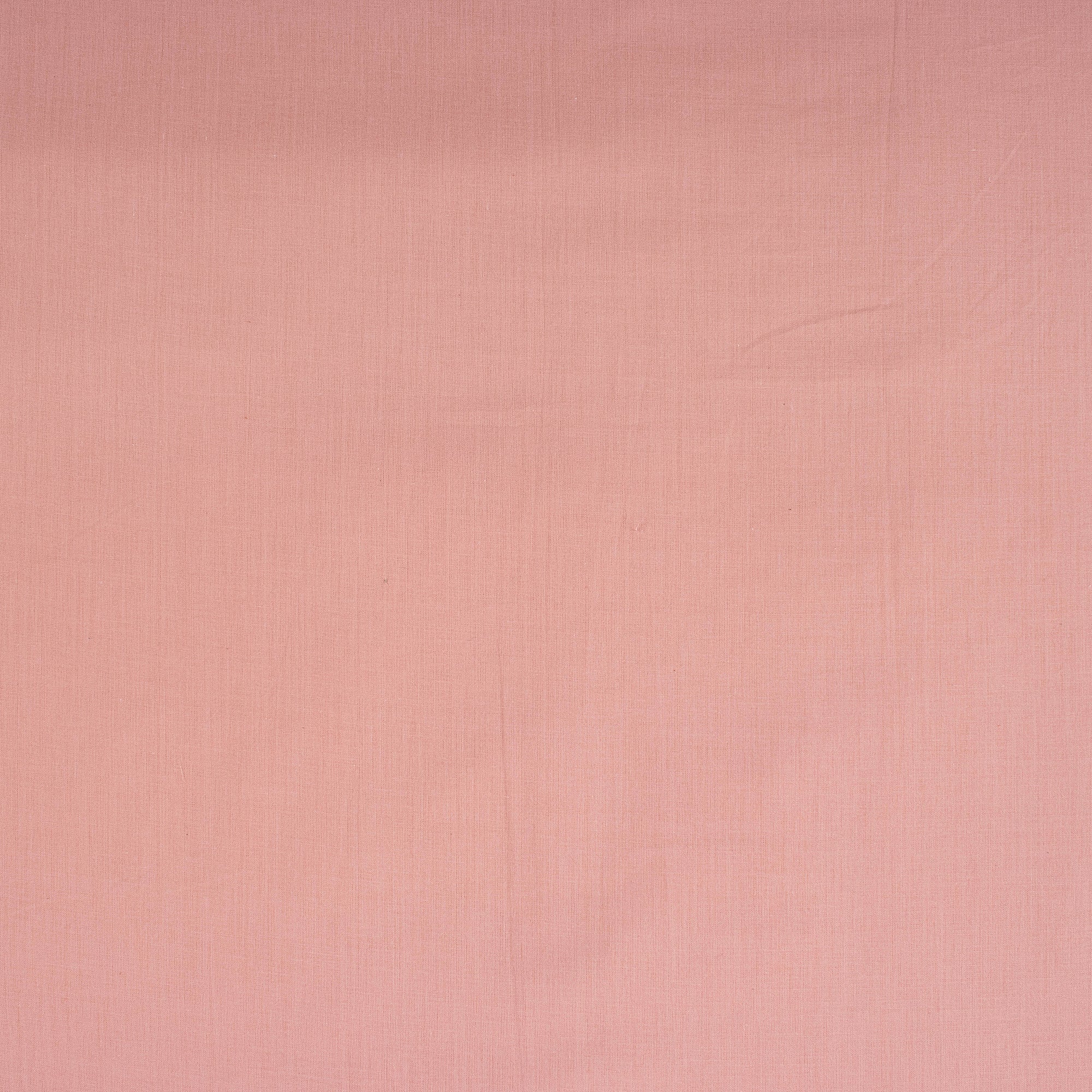 Solid Light Pink Soft Cotton Plain Material