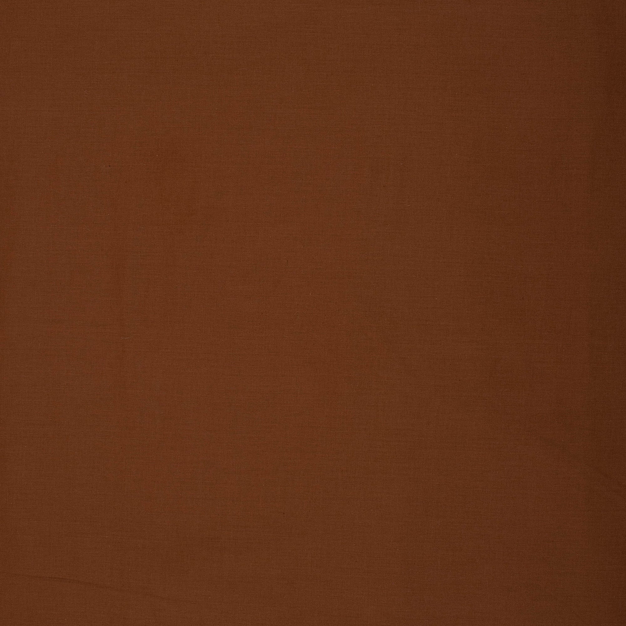 Solid Brown Cotton Cambric Fabric