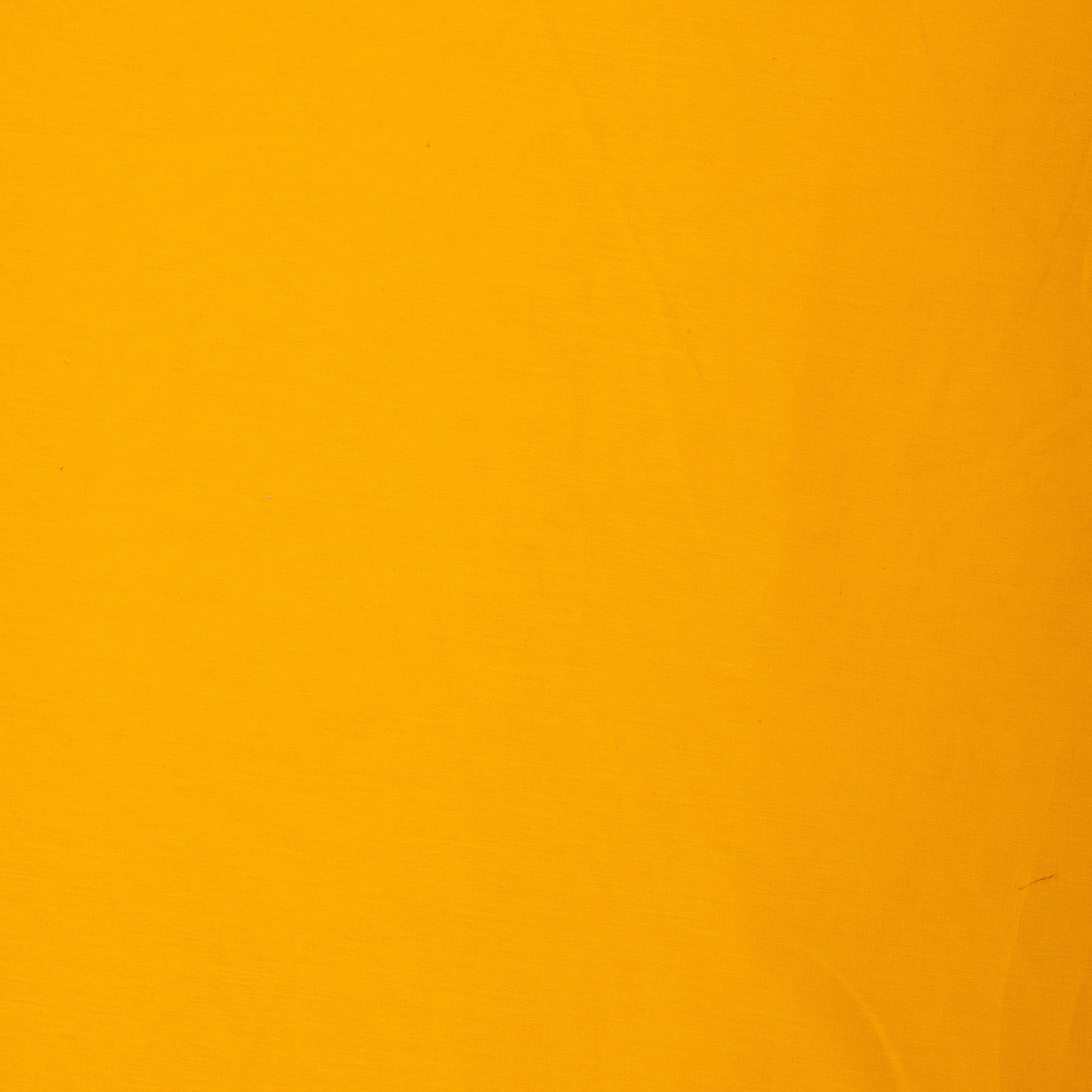 Solid Royal Yellow Cotton Fabric
