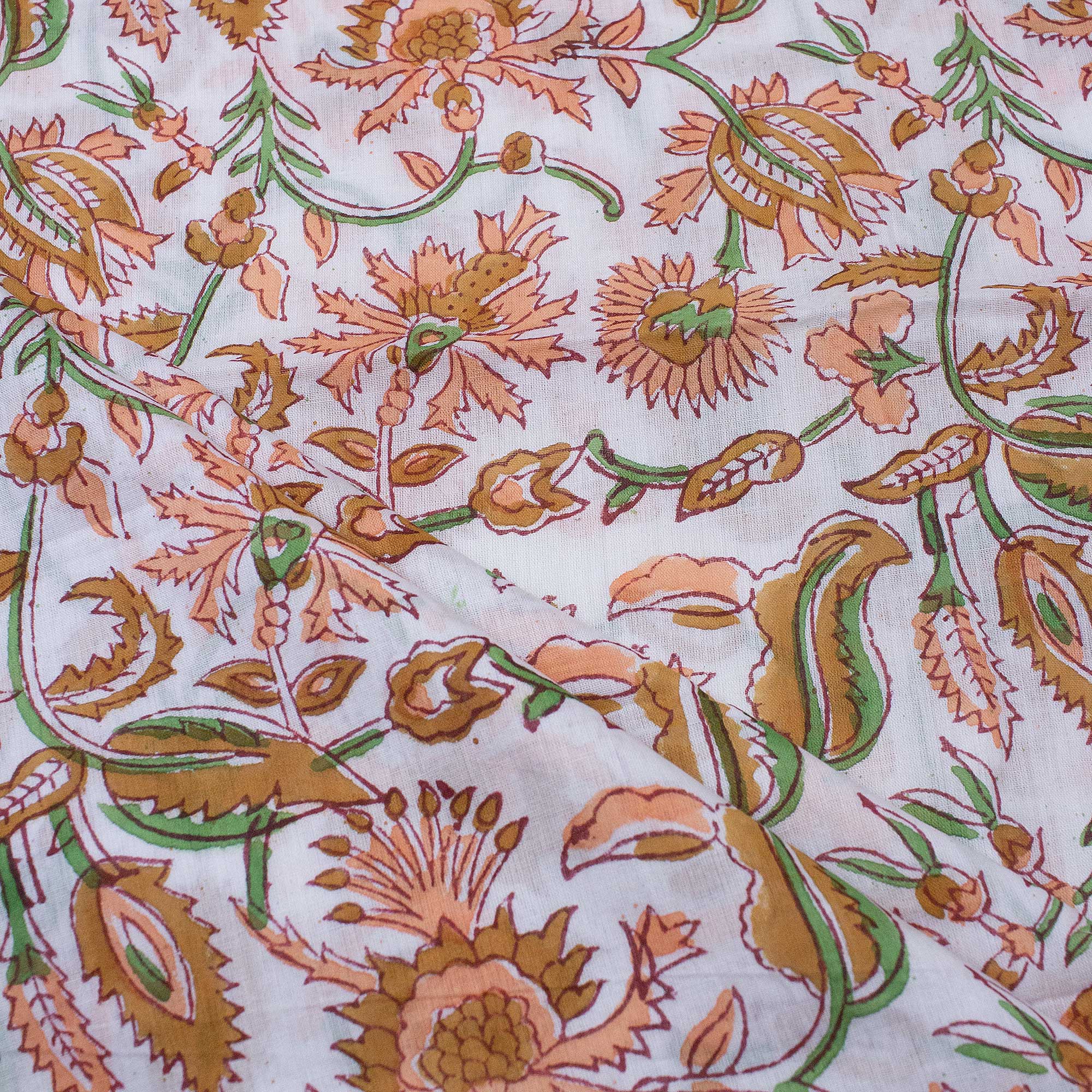 Multicolor Floral Premium Cotton Fabric
