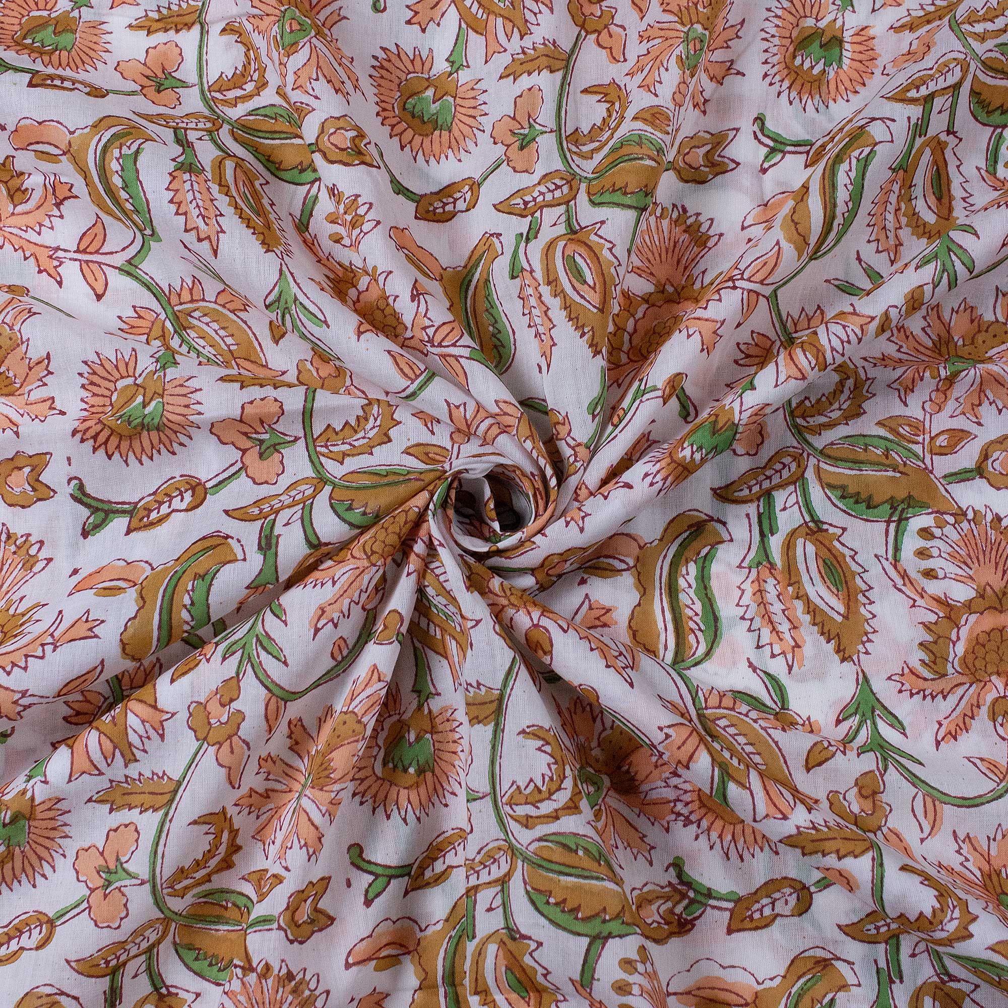 Multicolor Floral Premium Cotton Fabric