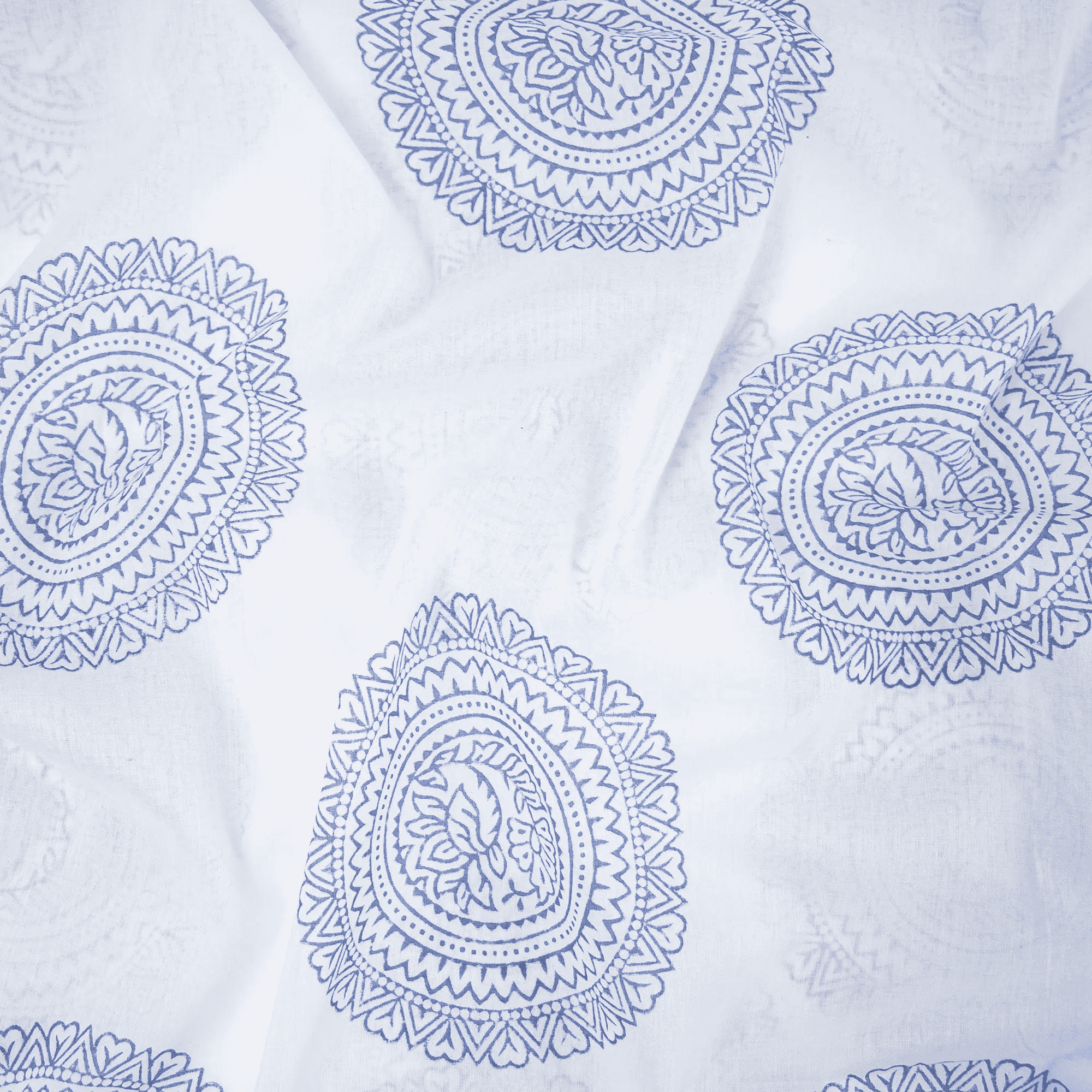 Rangoli Fabric Print Pure Cotton For Dress Material
