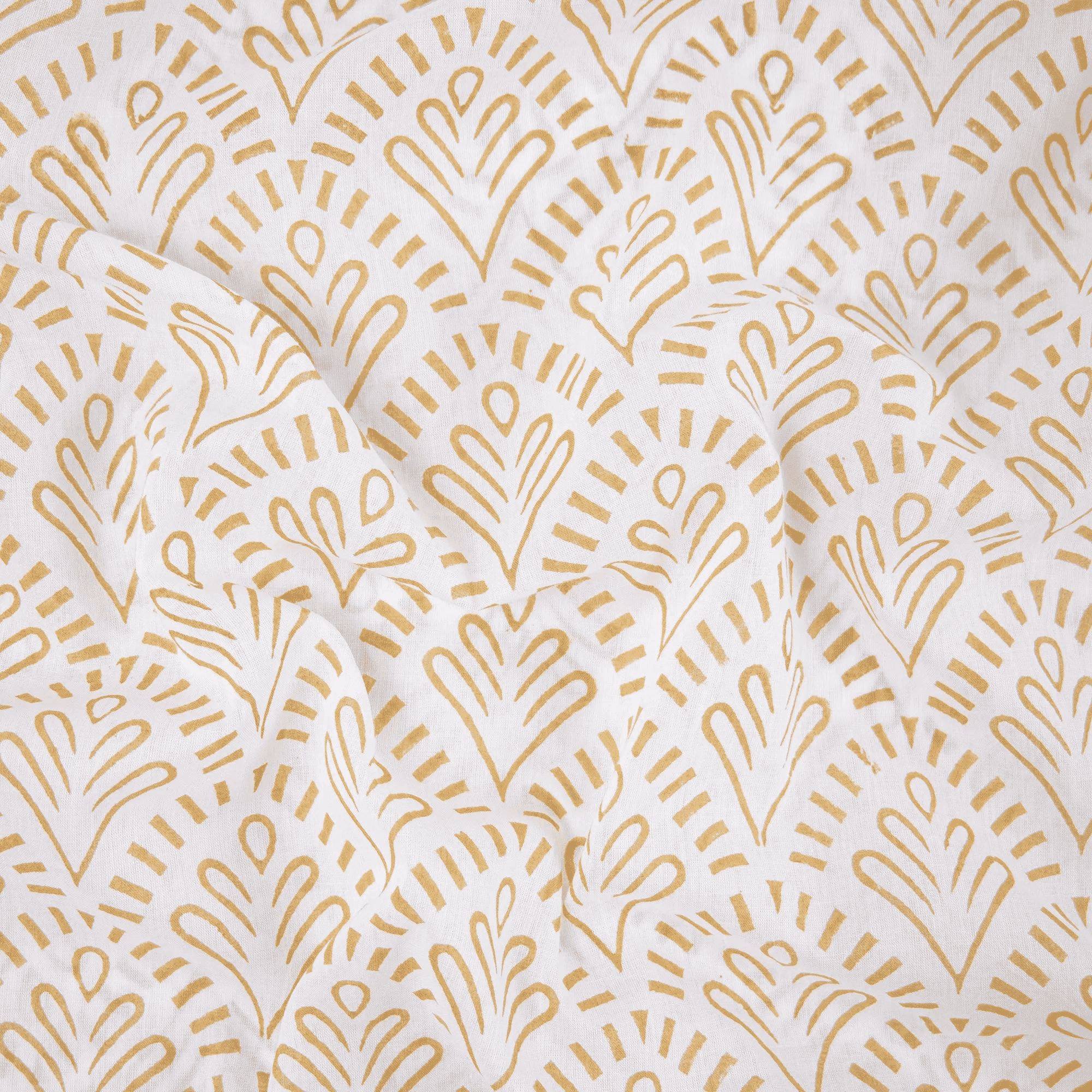 Hand Block Print Cotton Kurti Fabric Material